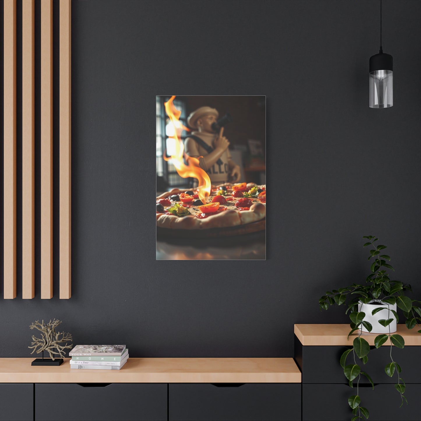 Vision Pizza Art Art Wall Art & Canvas Print