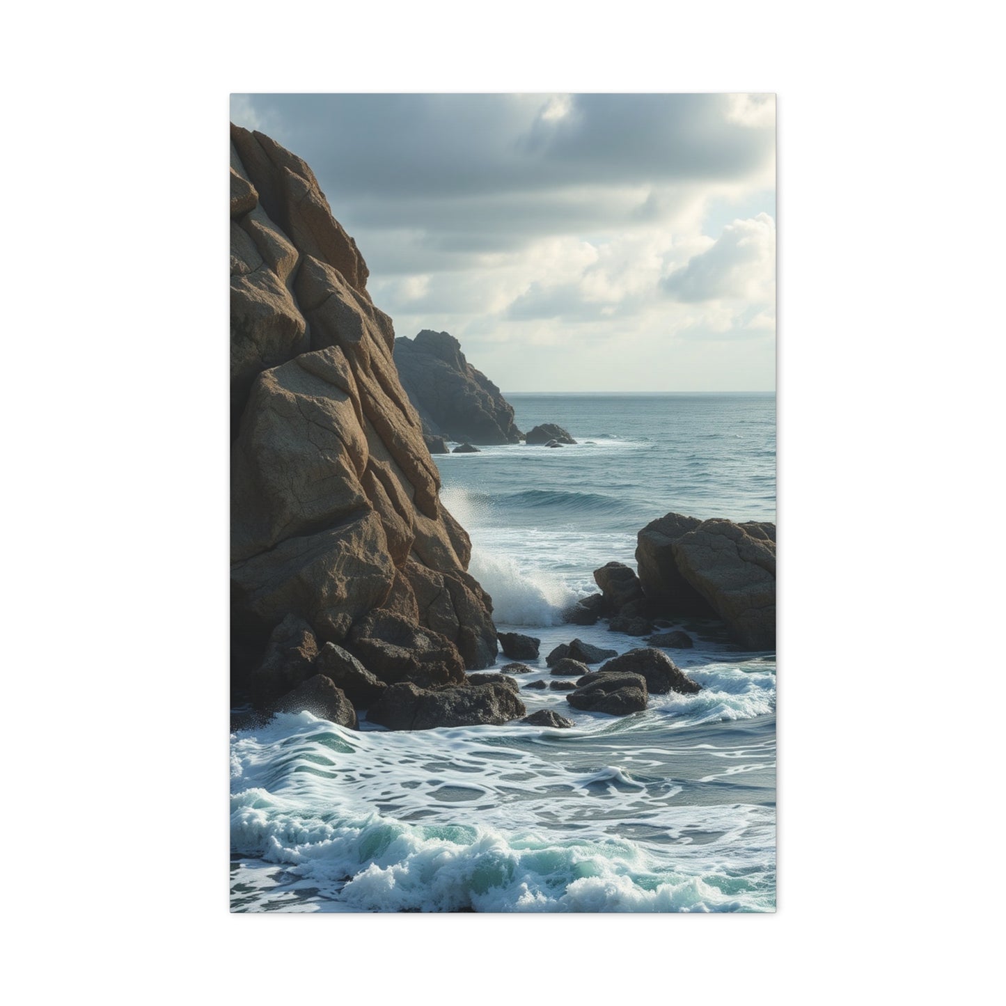 Coastal Panorama Splendor Wall Art & Canvas Print