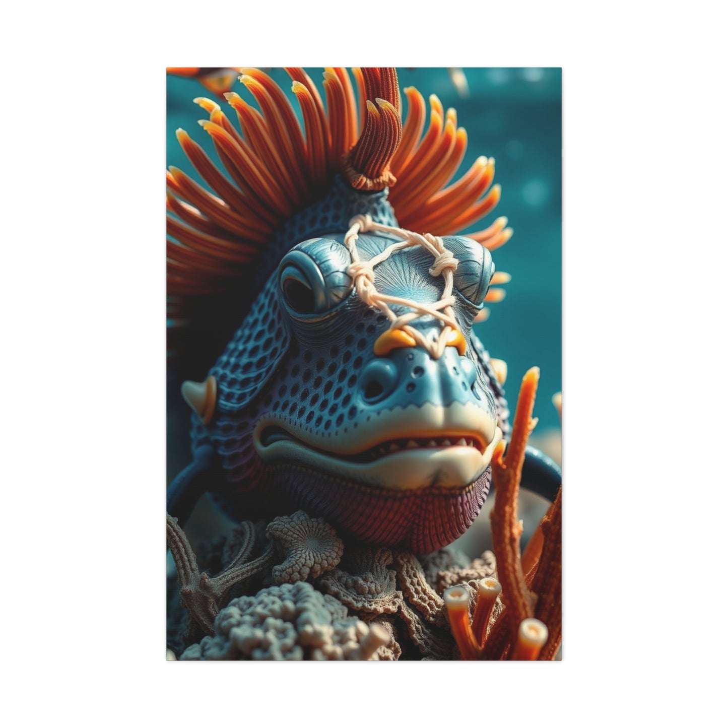 Oceanic Elegance Canvas Wall Art & Canvas Print