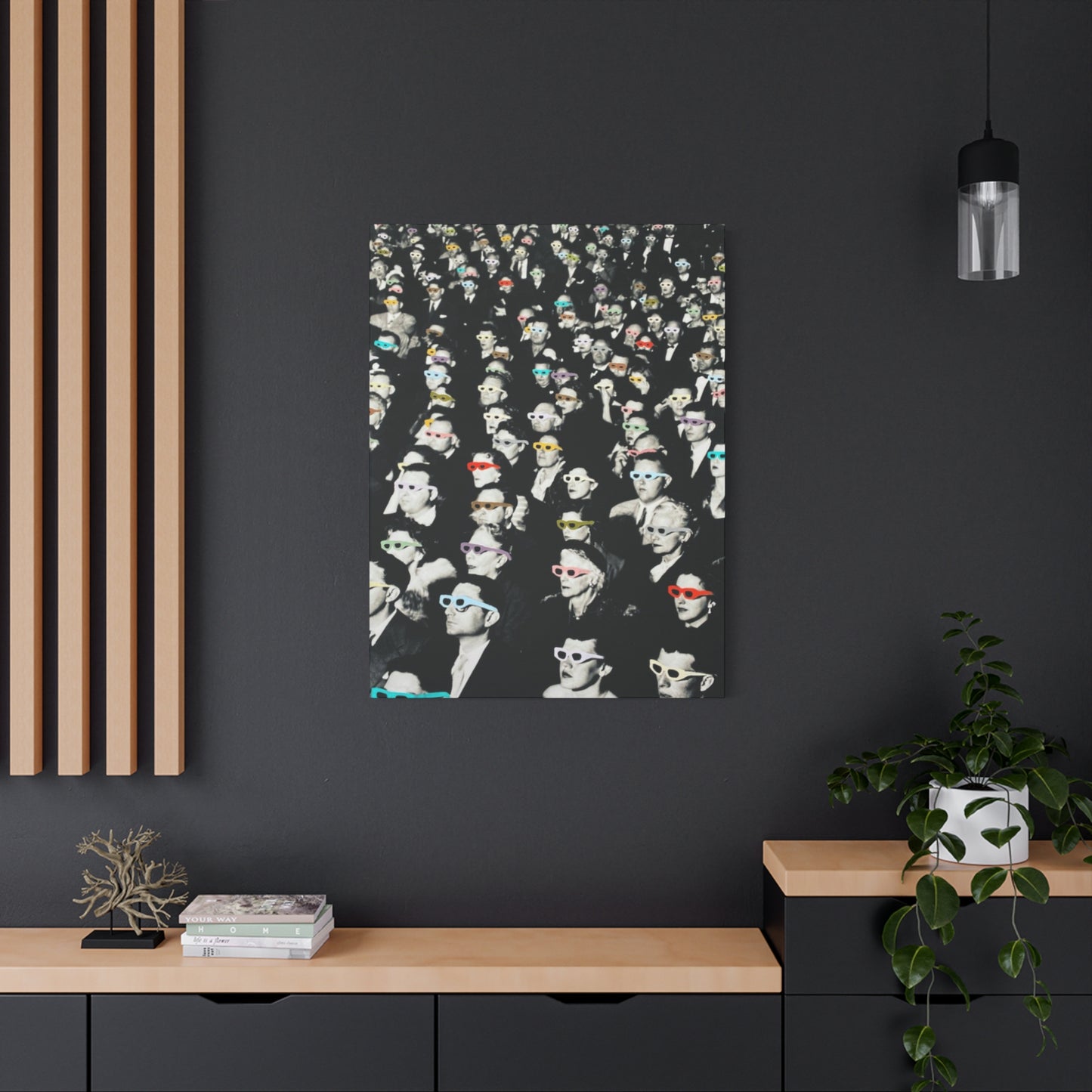 Man with Sunglasses Painting Mixed Media Wall Art & Canvas Prints