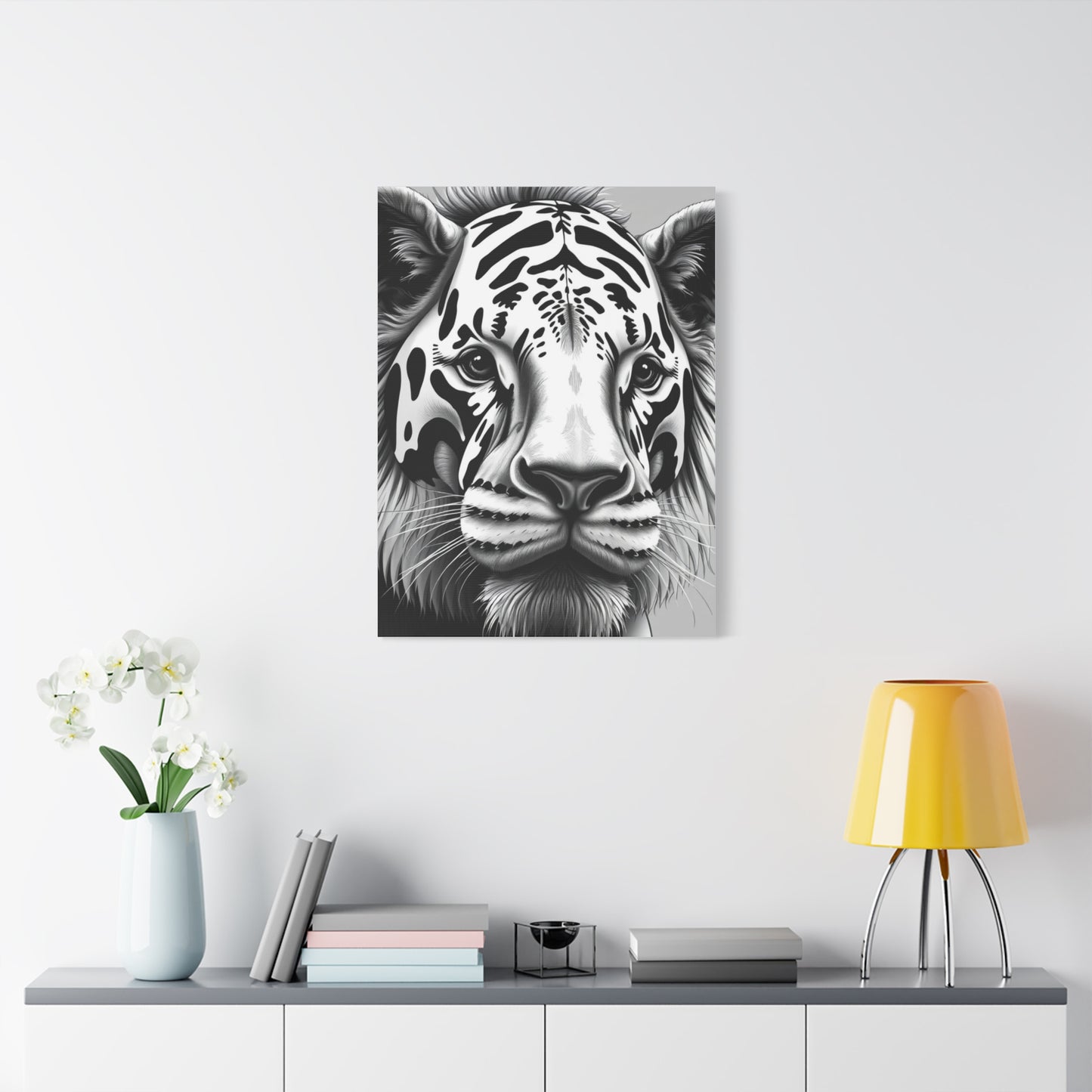 Black and White Illustrations Art Supreme Gallery Wall Art & Canvas Print