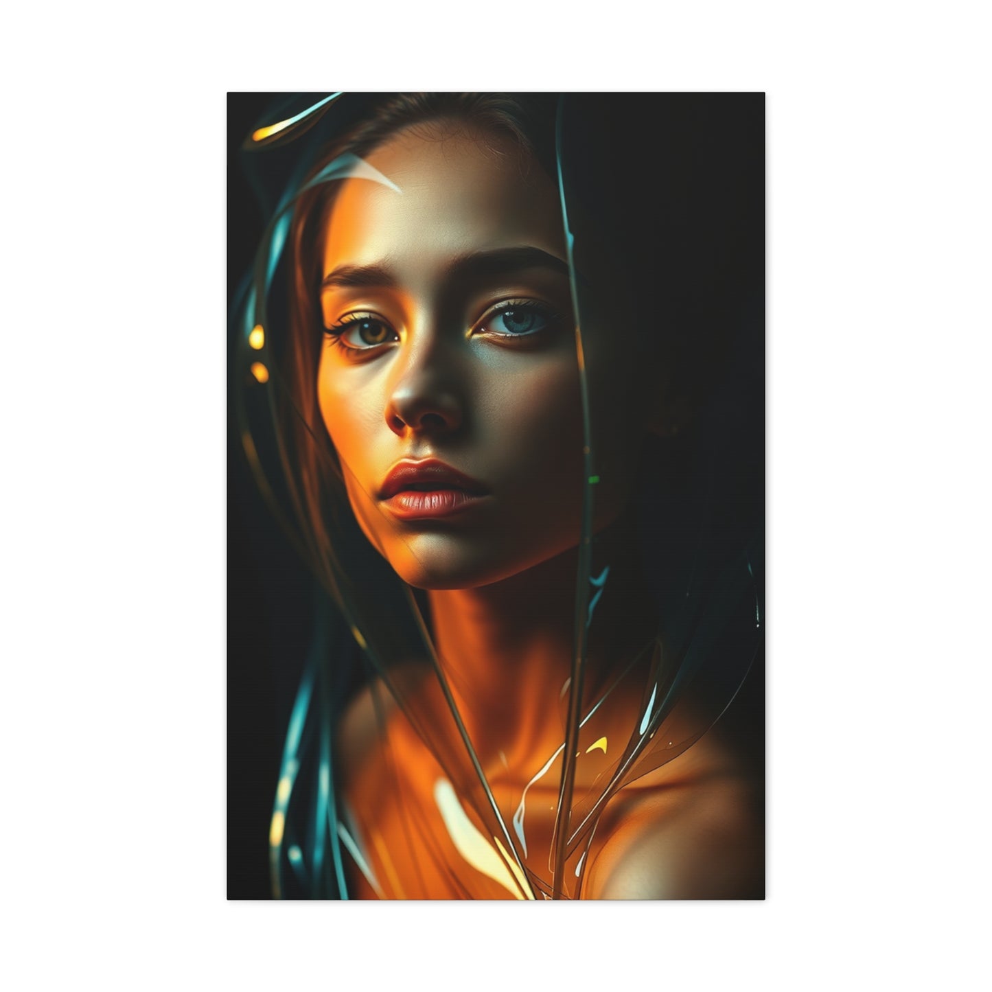 Abstract Figure & People Art Elegance Canvas Wall Art & Canvas Print