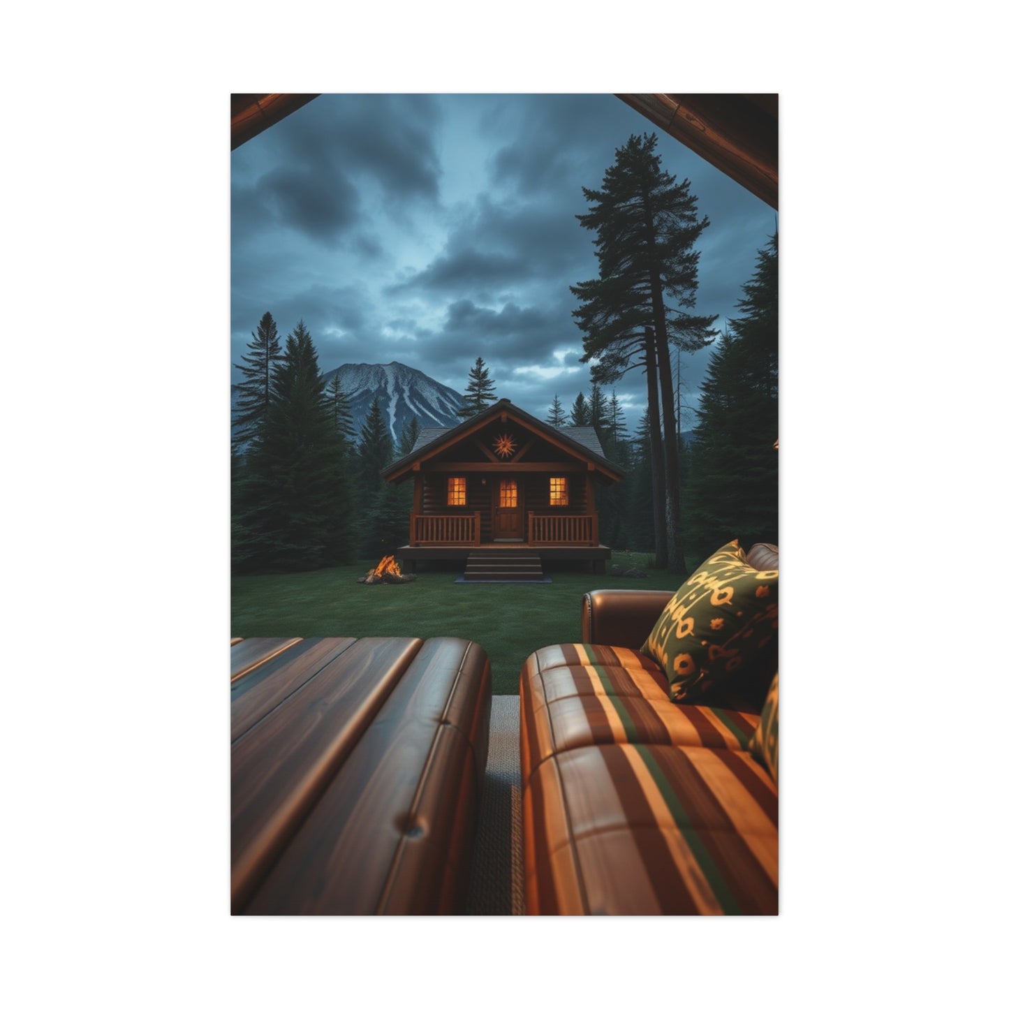 Cabin & Lodge Decor Art Refined Canvas Wall Art & Canvas Print