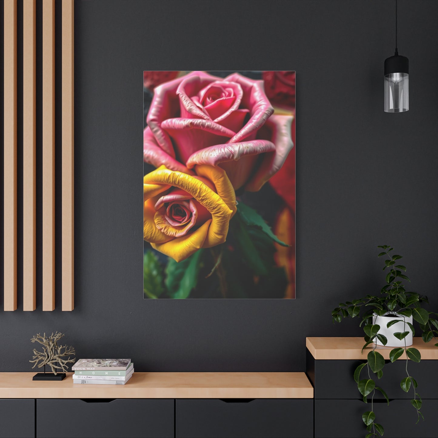 Urban Petals Reverie Canvas Wall Art & Canvas Print