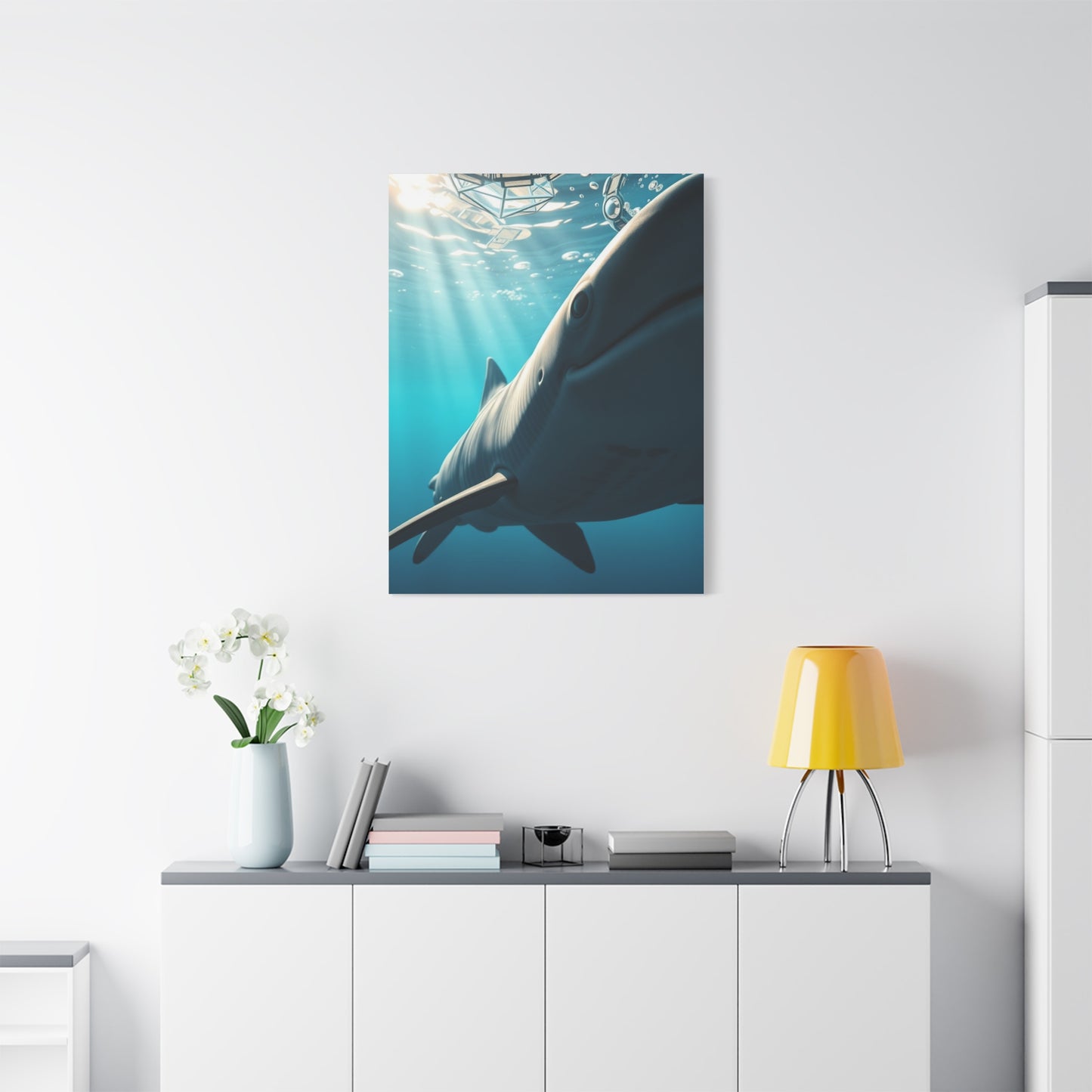 Whale Shark Art Supreme Gallery Wall Art & Canvas Print