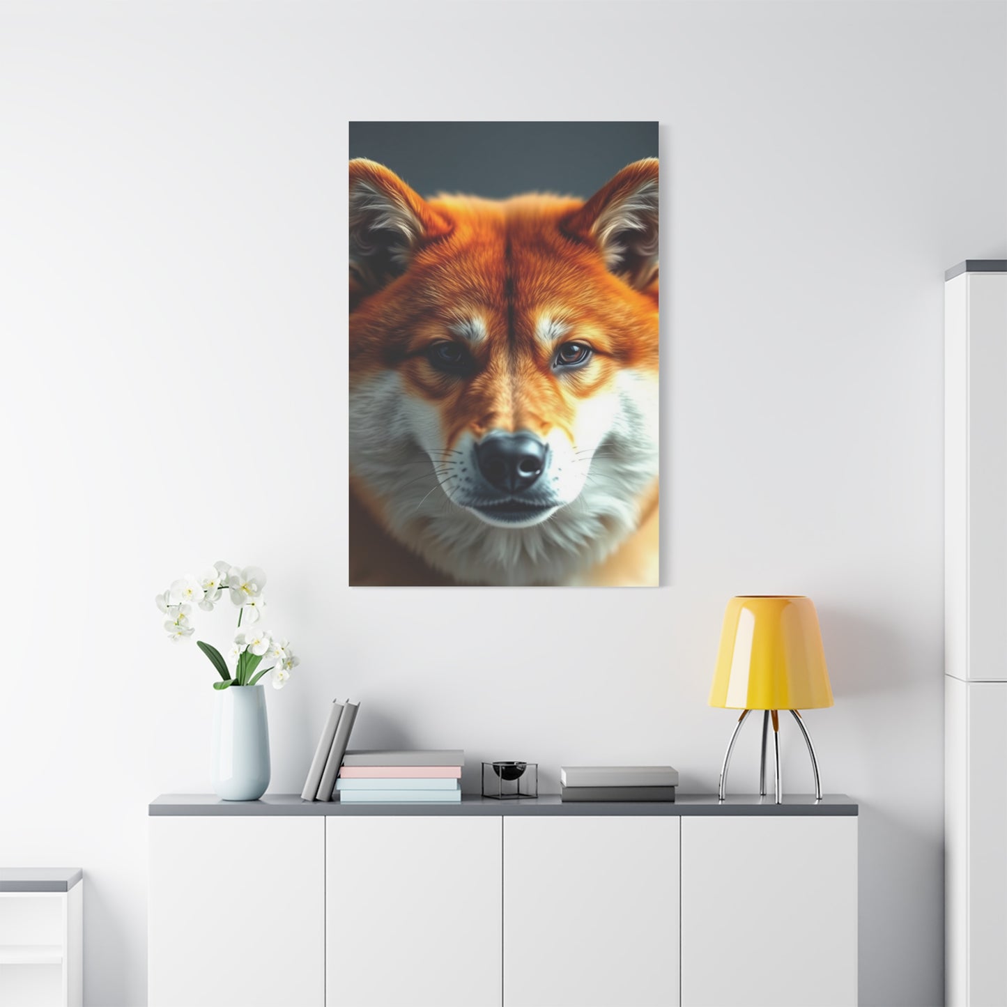 Supreme Shiba Inu Dog Art Collection Wall Art & Canvas Print