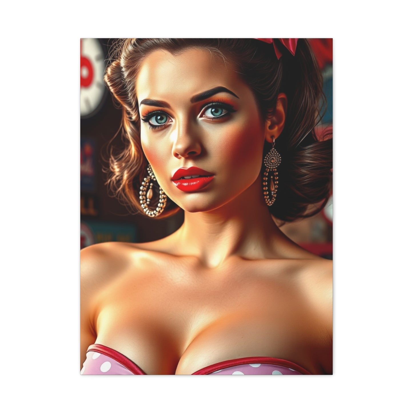 Elite Pin-Ups Art Vision Wall Art & Canvas Print