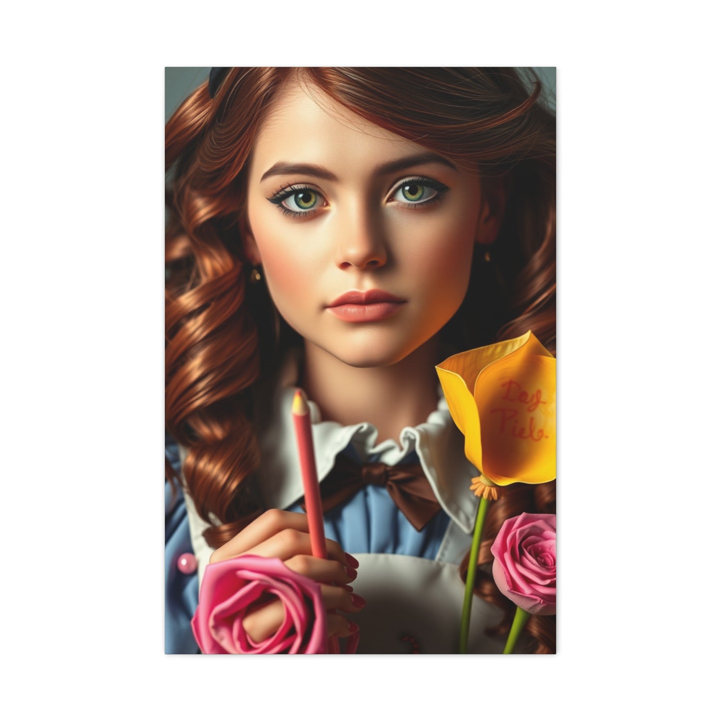 Alice In Wonderland Characters Art Supreme Canvas Gallery Wall Art & Canvas Print