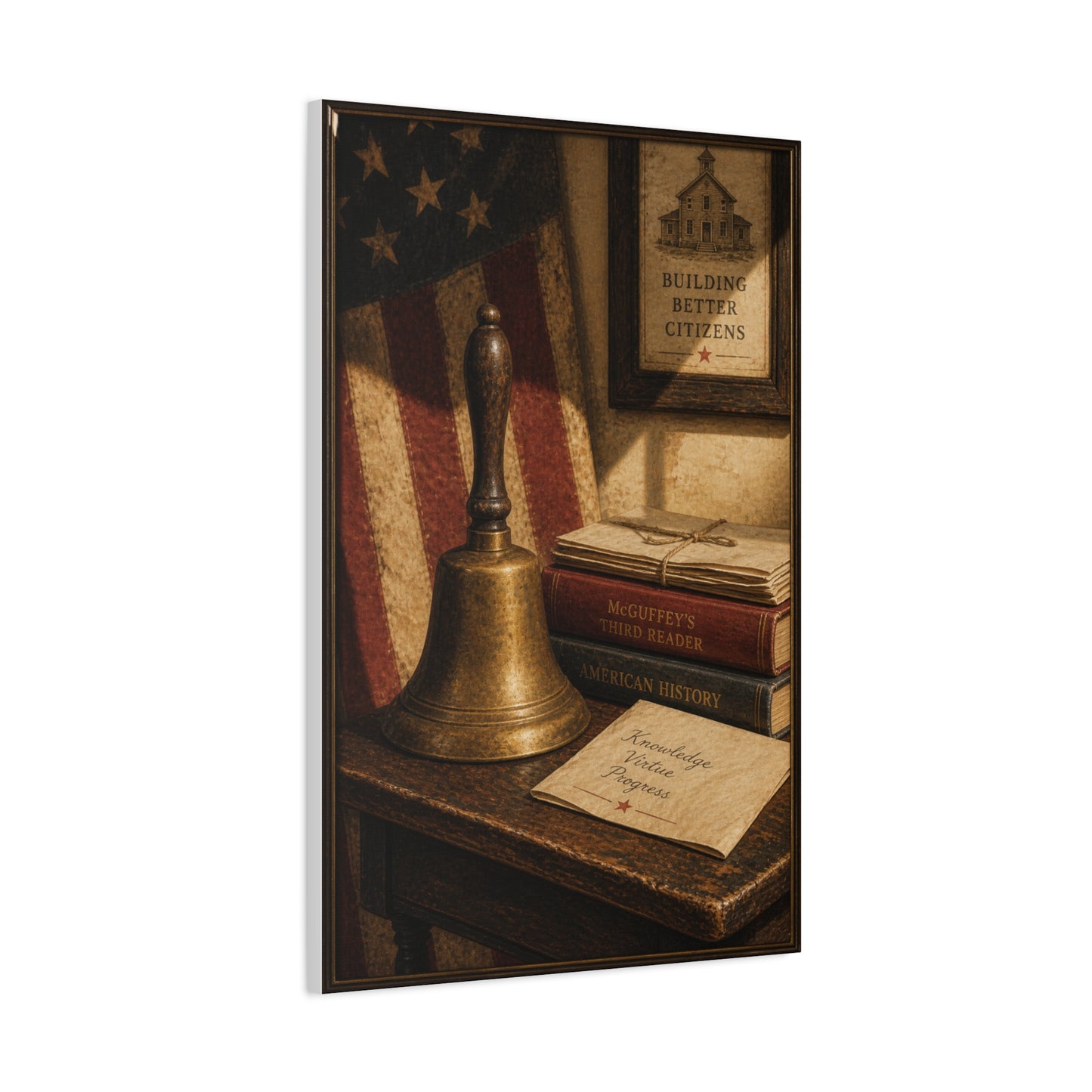 Vintage Americana Heritage Still Life Wall Art & Canvas Print