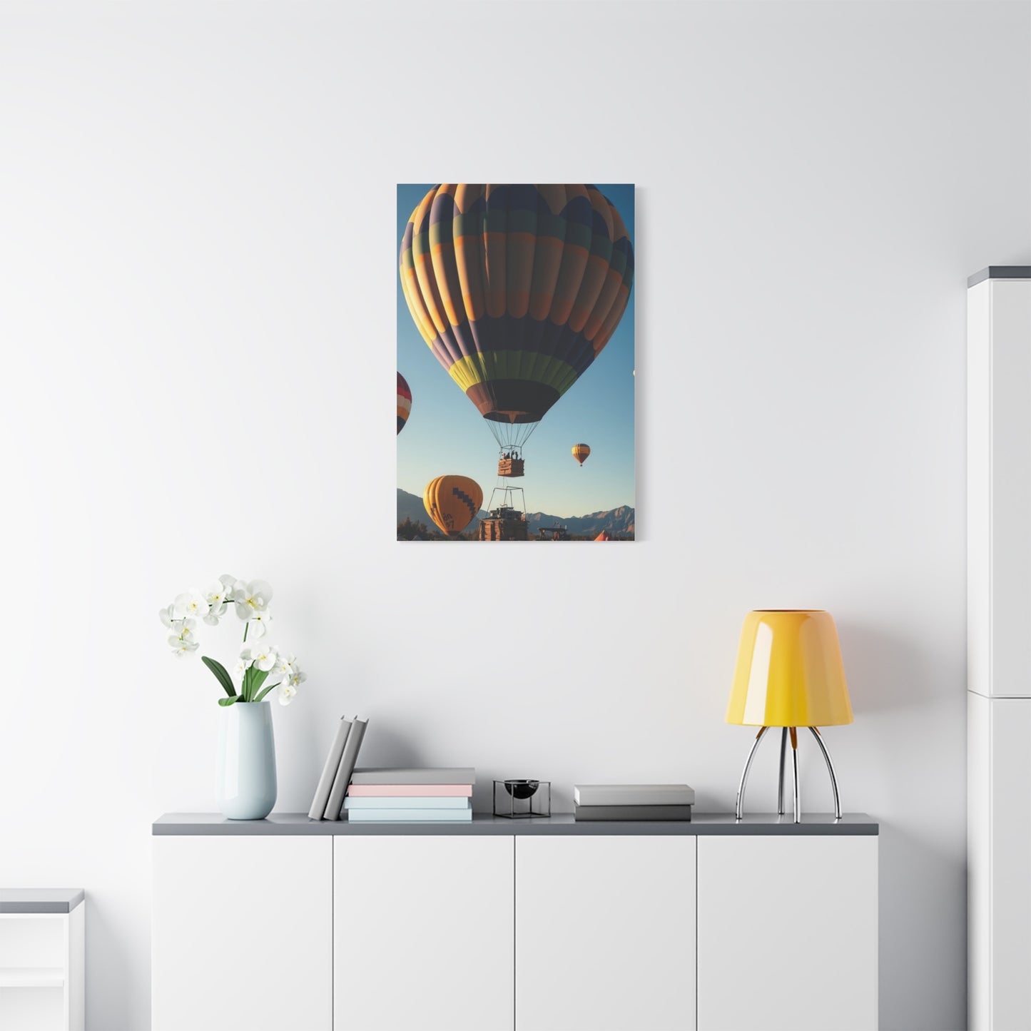 Vision Hot Air Balloon Art Art Wall Art & Canvas Print