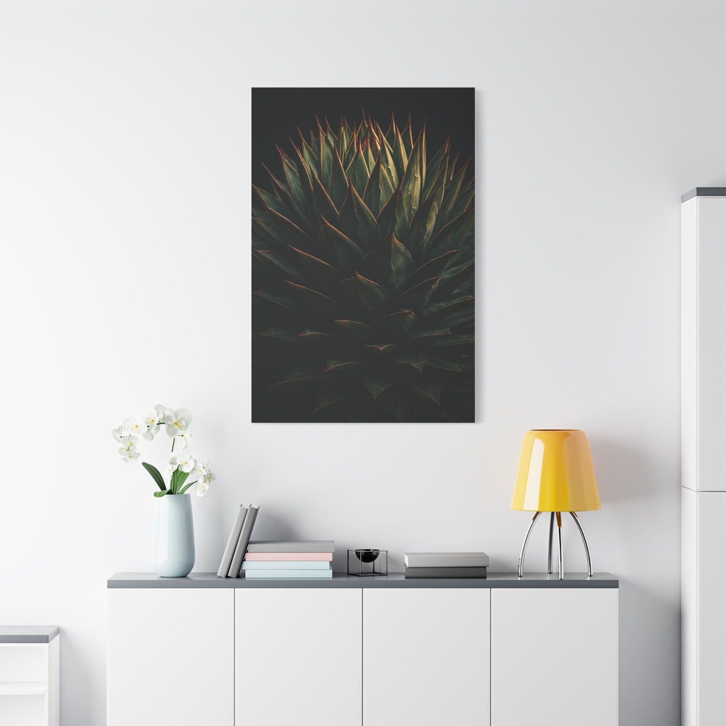 Emerald Agave Close-Up Wall Art & Canvas Prints