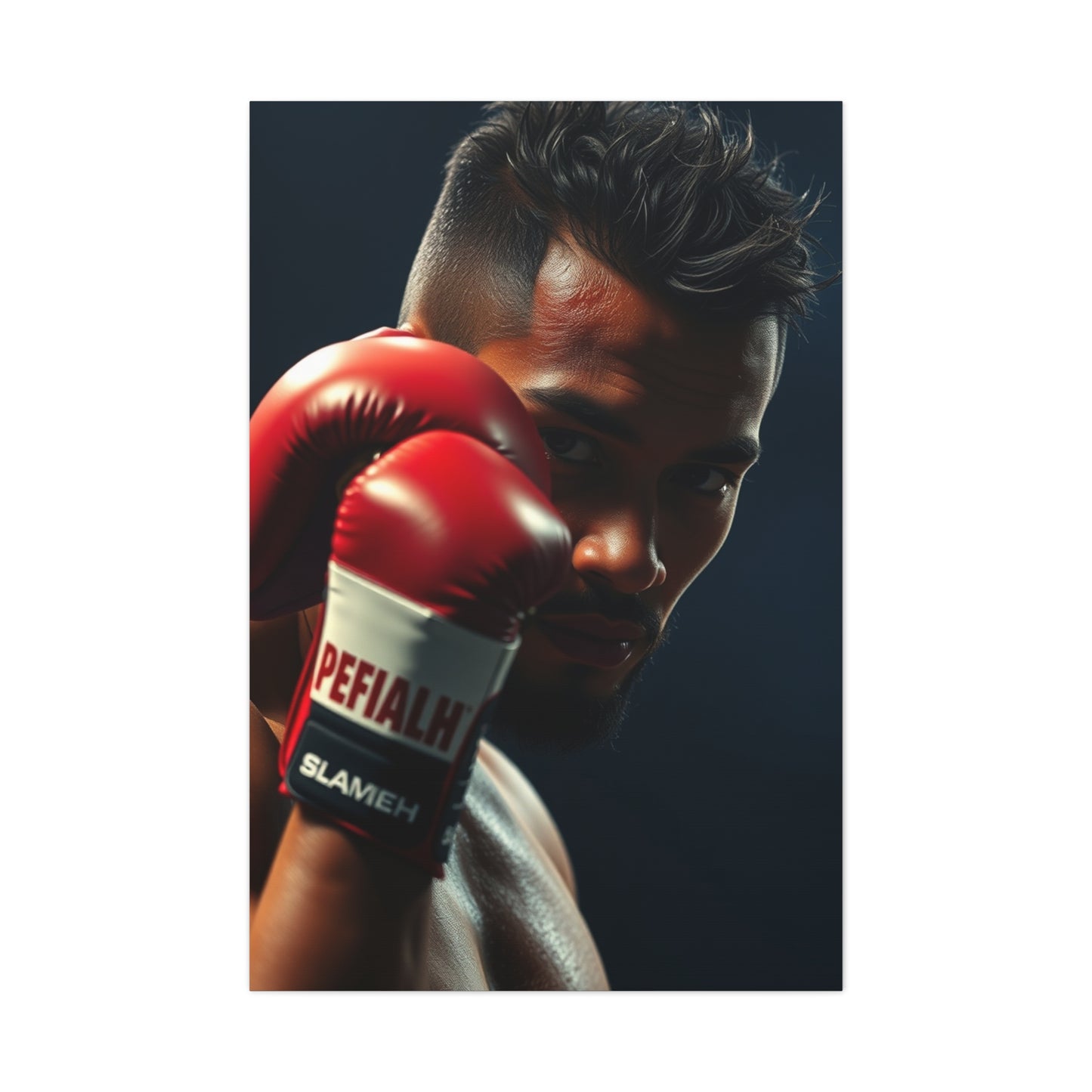 Elite Boxing Art Vision Wall Art & Canvas Print