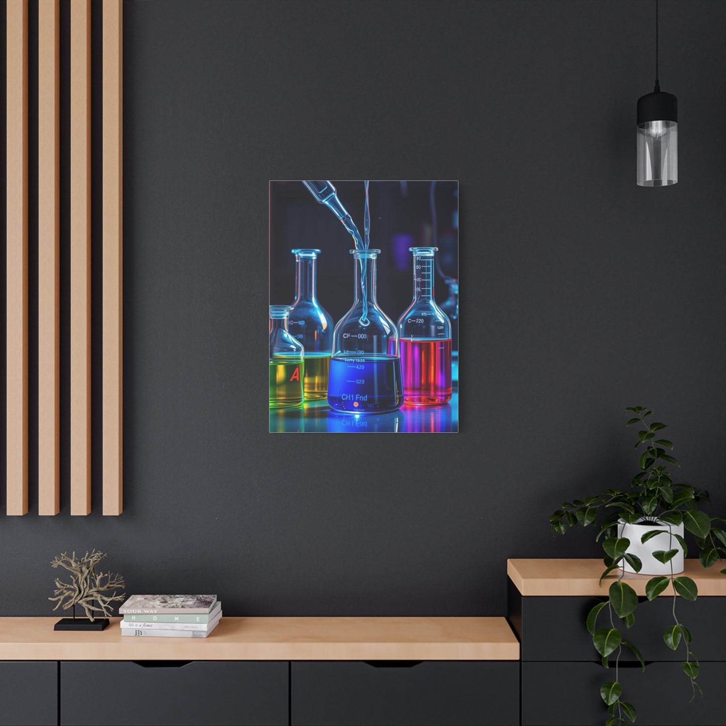 Chemistry Art Refined Canvas Wall Art & Canvas Print