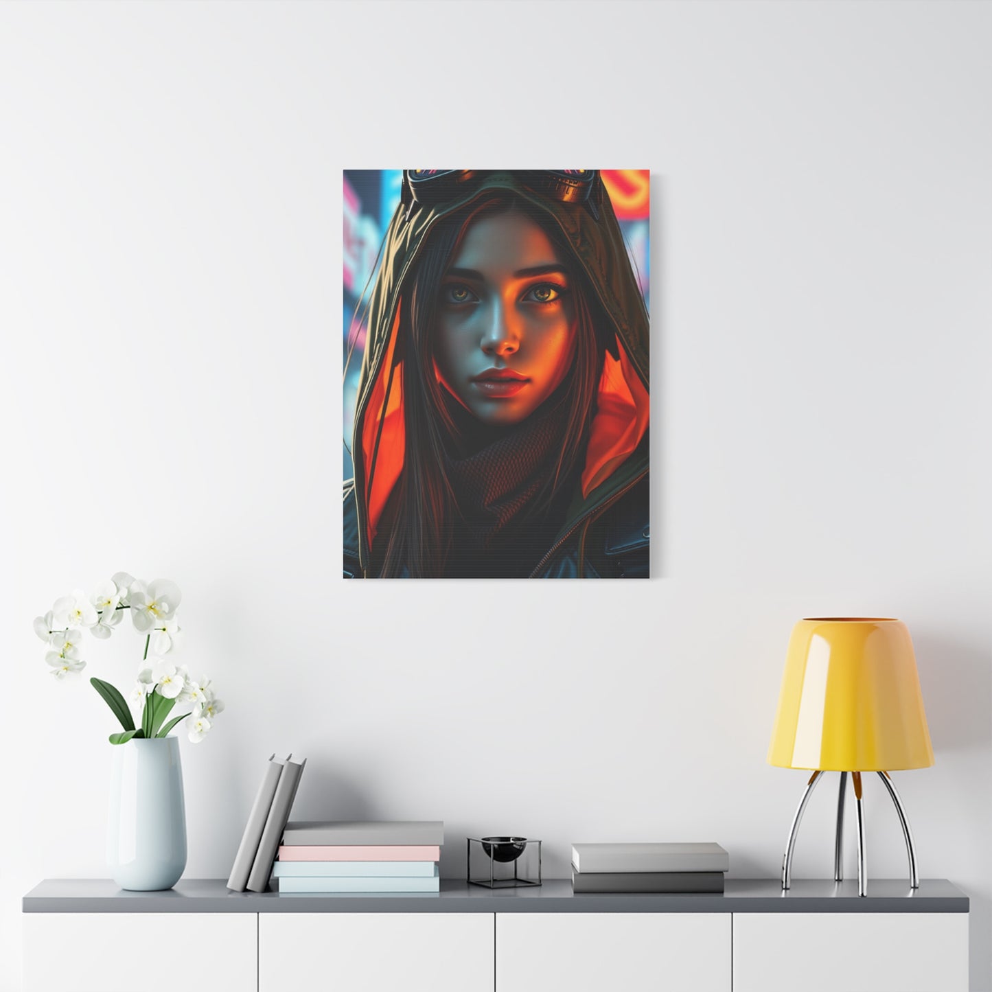 Elite Cyberpunk Art Vision Wall Art & Canvas Print