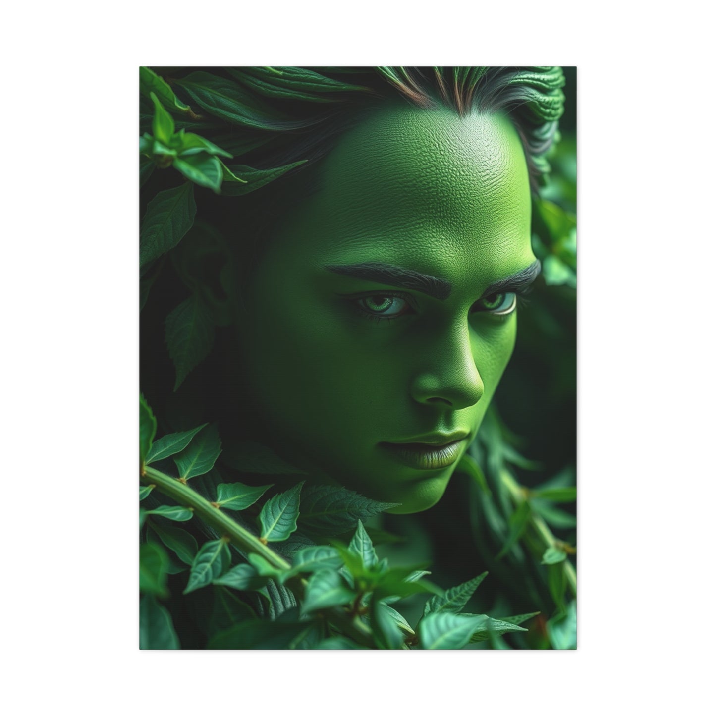 Verdant Elegance Canvas Wall Art & Canvas Print