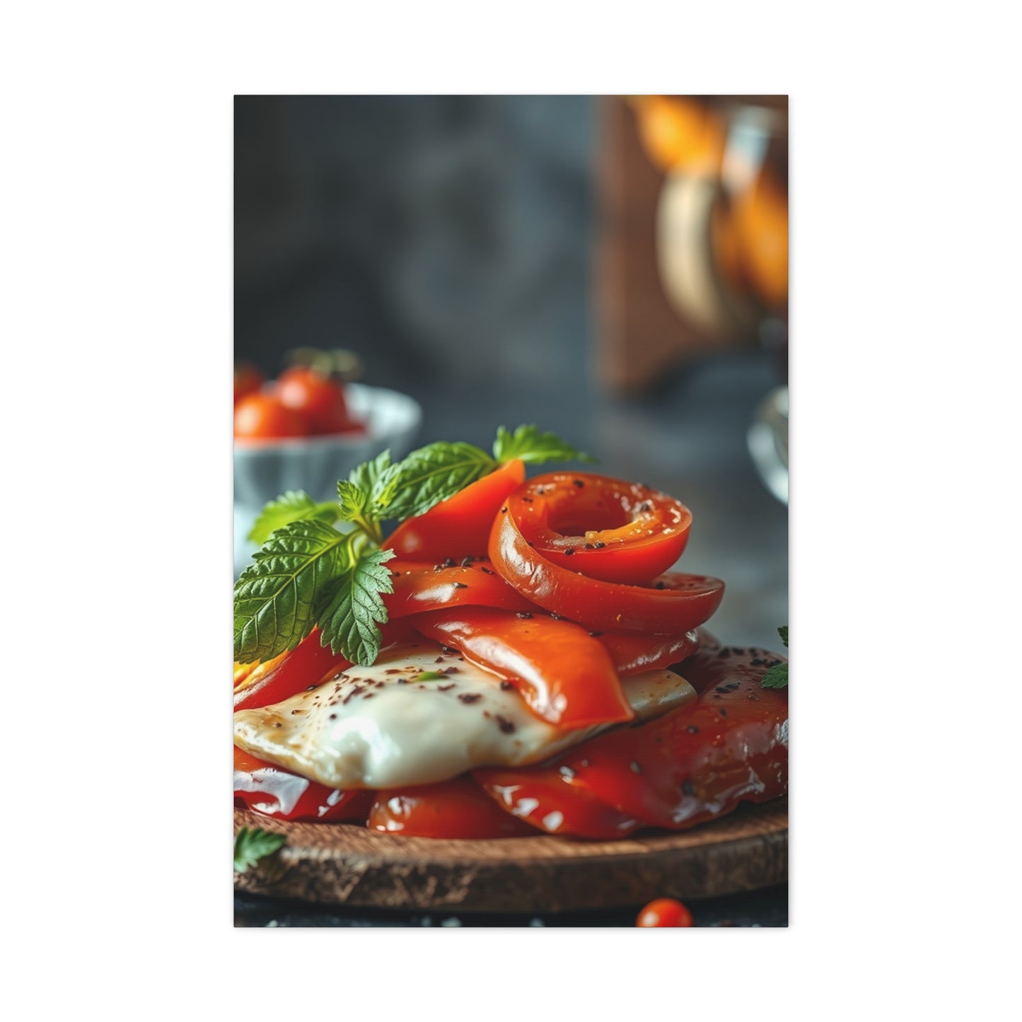 Vision Italian Food Art Art Wall Art & Canvas Print