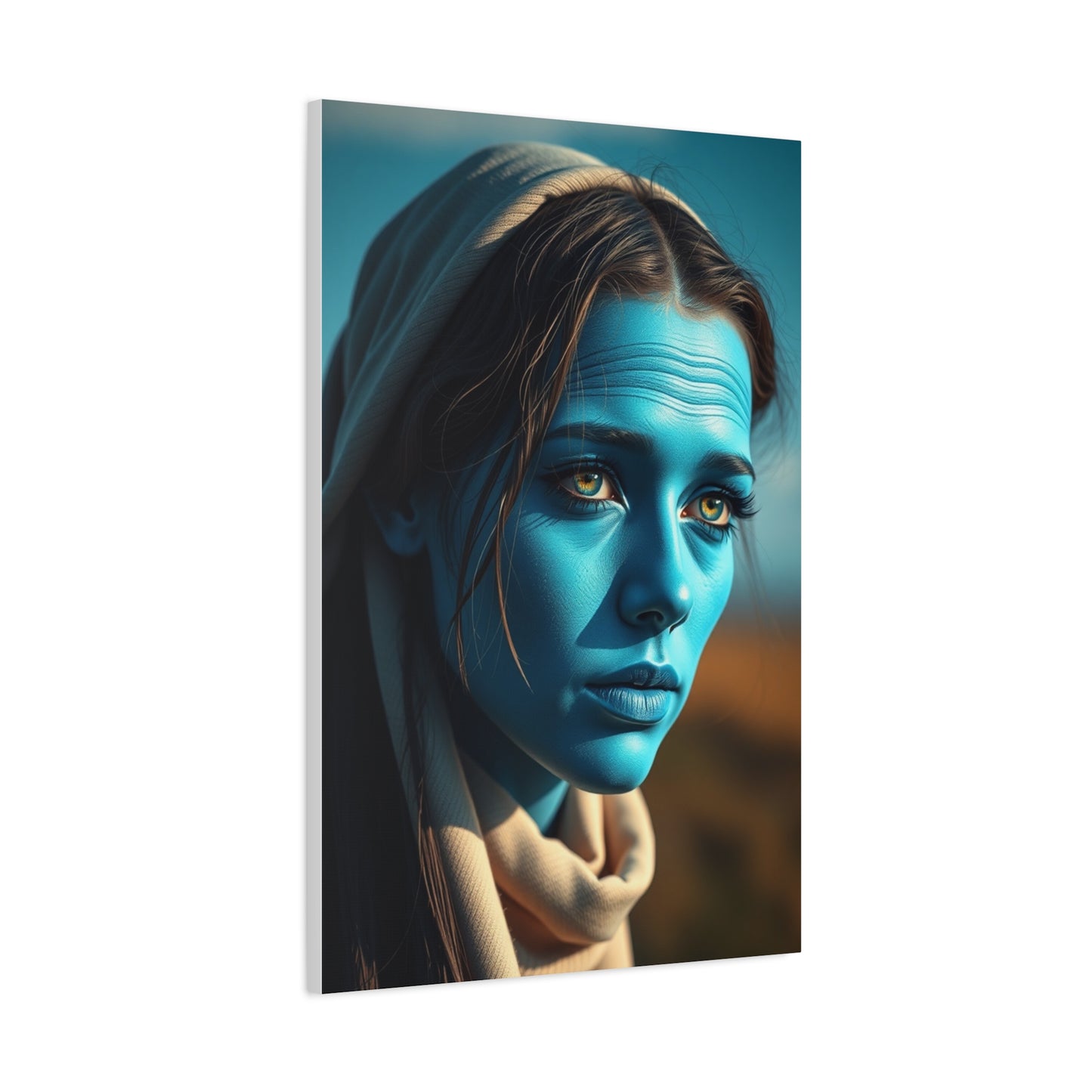 Celestial Azure Gallery Wall Art & Canvas Print