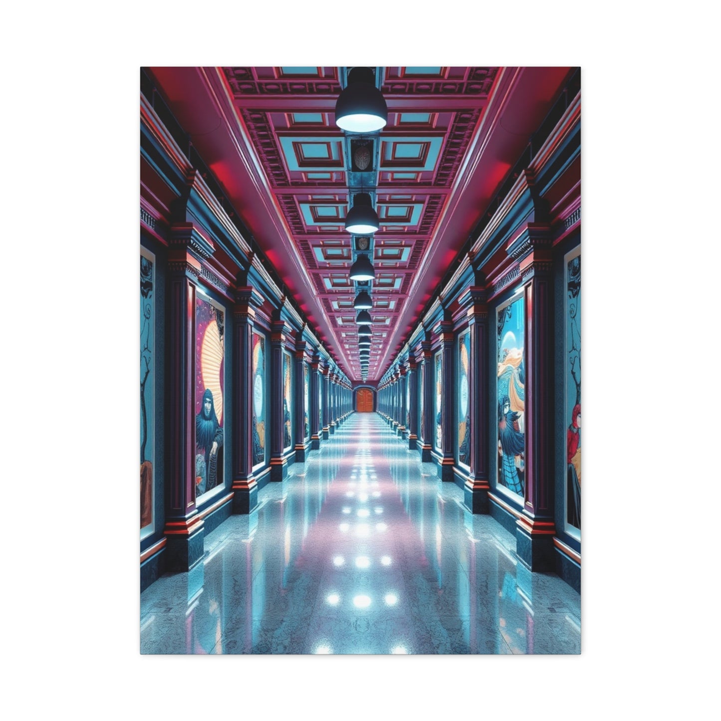 Vision Hallway Art Art Wall Art & Canvas Print