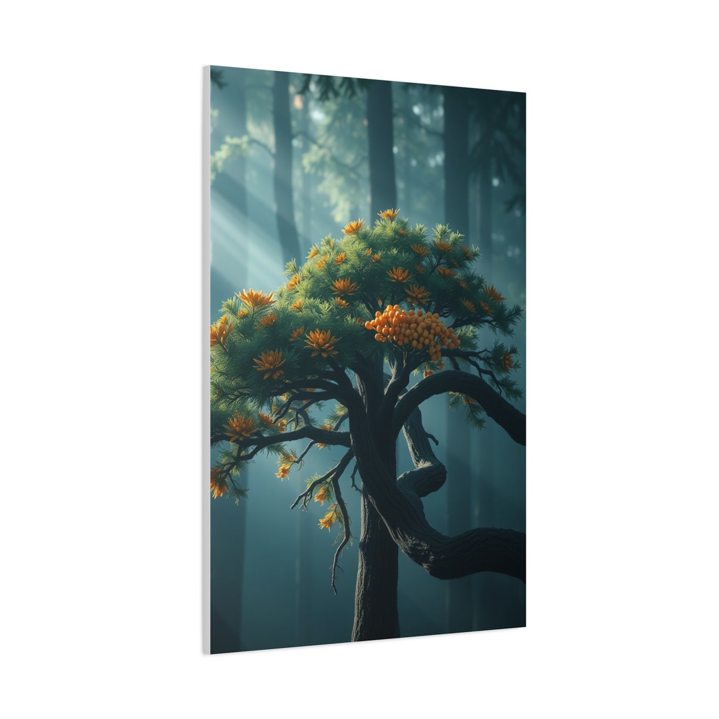 Rustic Grandeur Painting Wall Art & Canvas Print