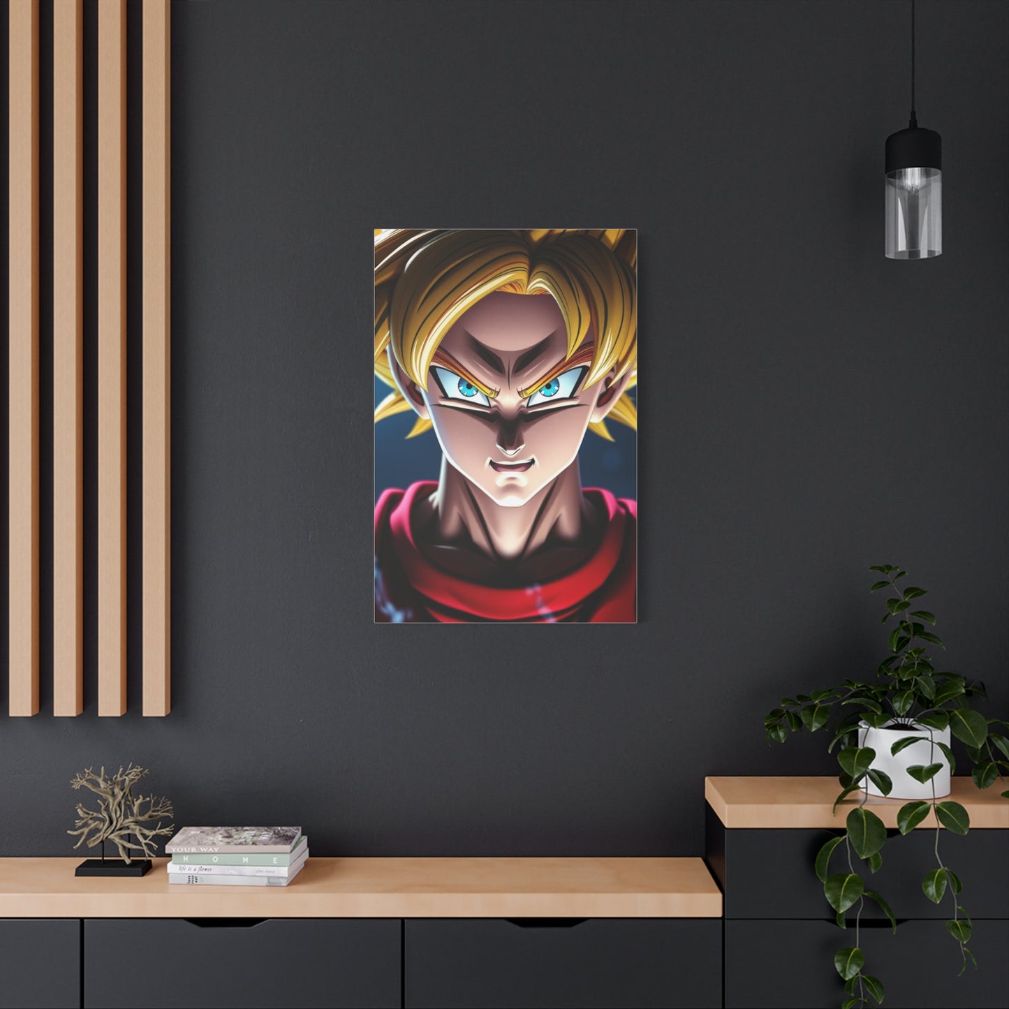 Masterpiece Dragon Ball Z Characters Art Vision Wall Art & Canvas Print