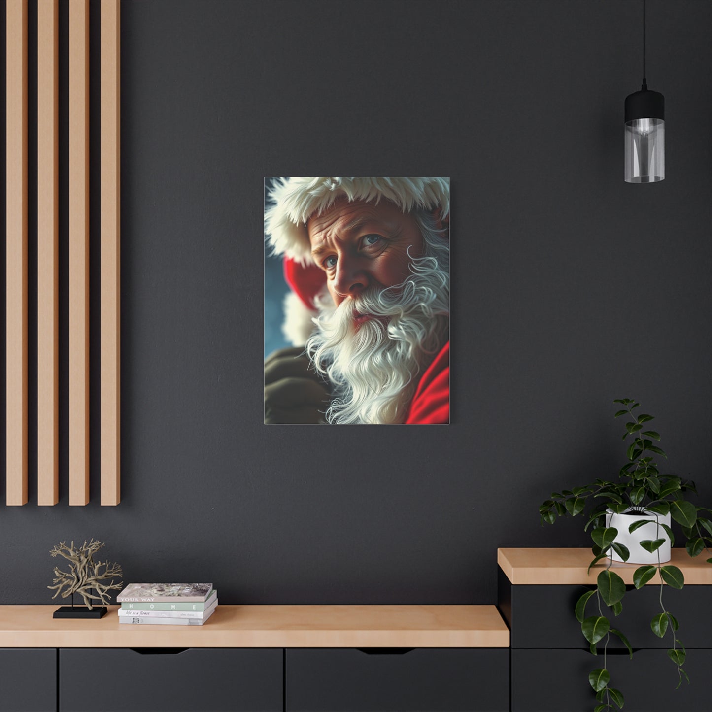 Santa Claus Art Refined Canvas Wall Art & Canvas Print