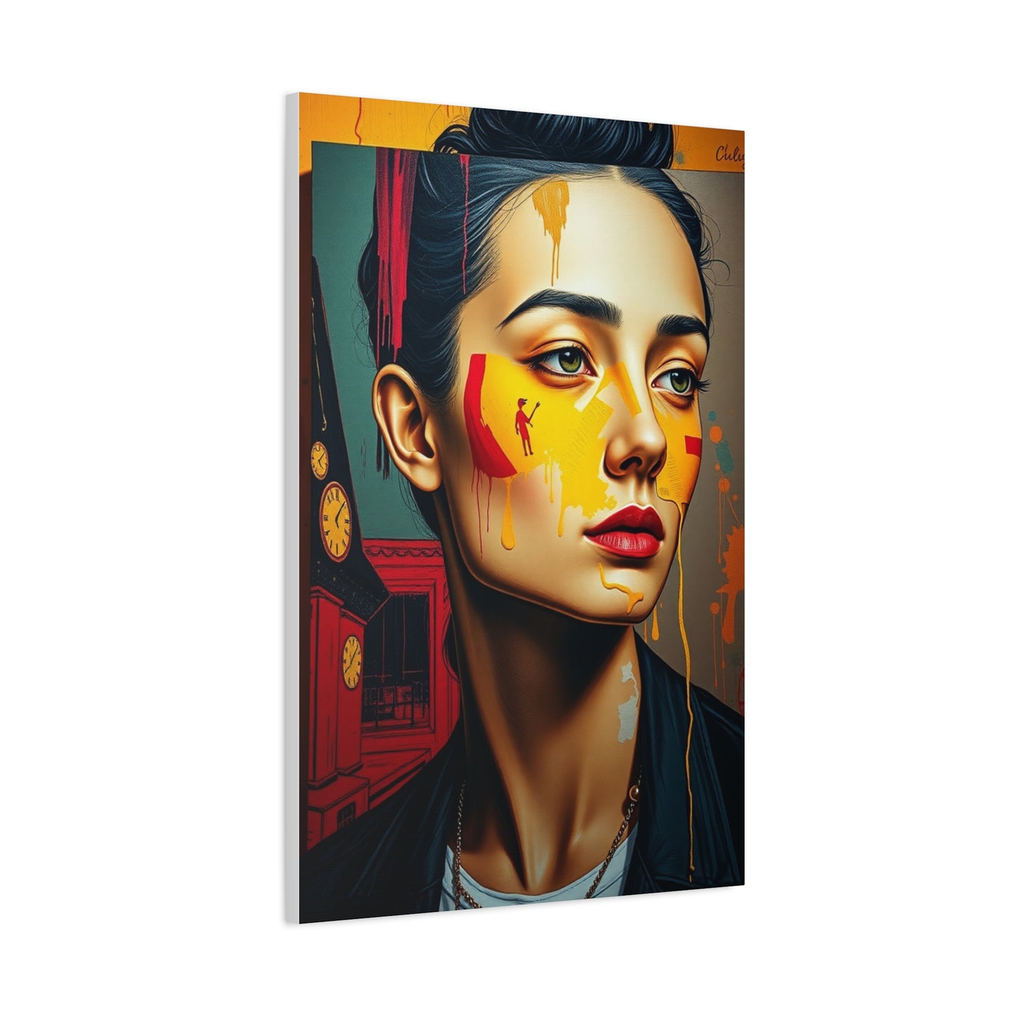 Avant-Garde Elegance Canvas Wall Art & Canvas Print