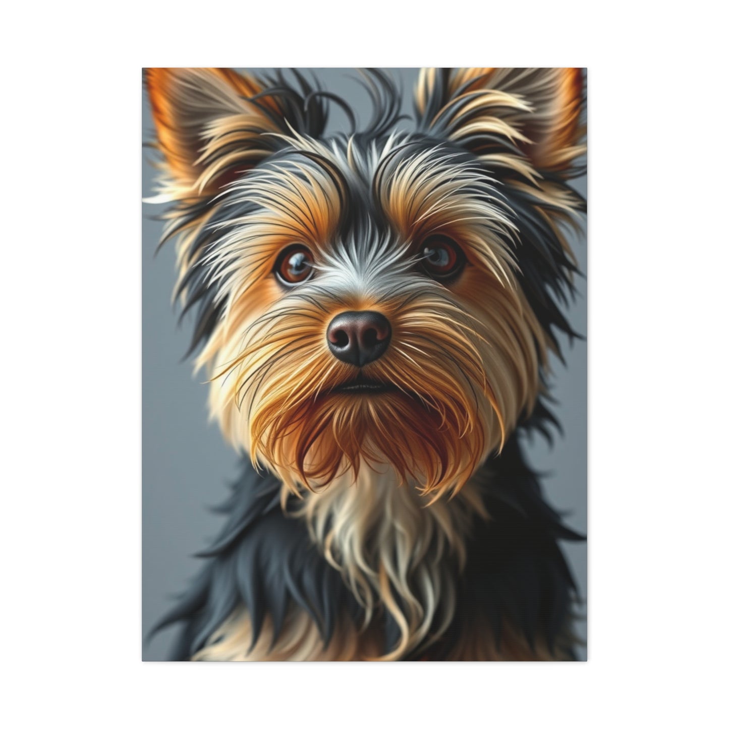 Vision Yorkshire Terrier Art Art Wall Art & Canvas Print