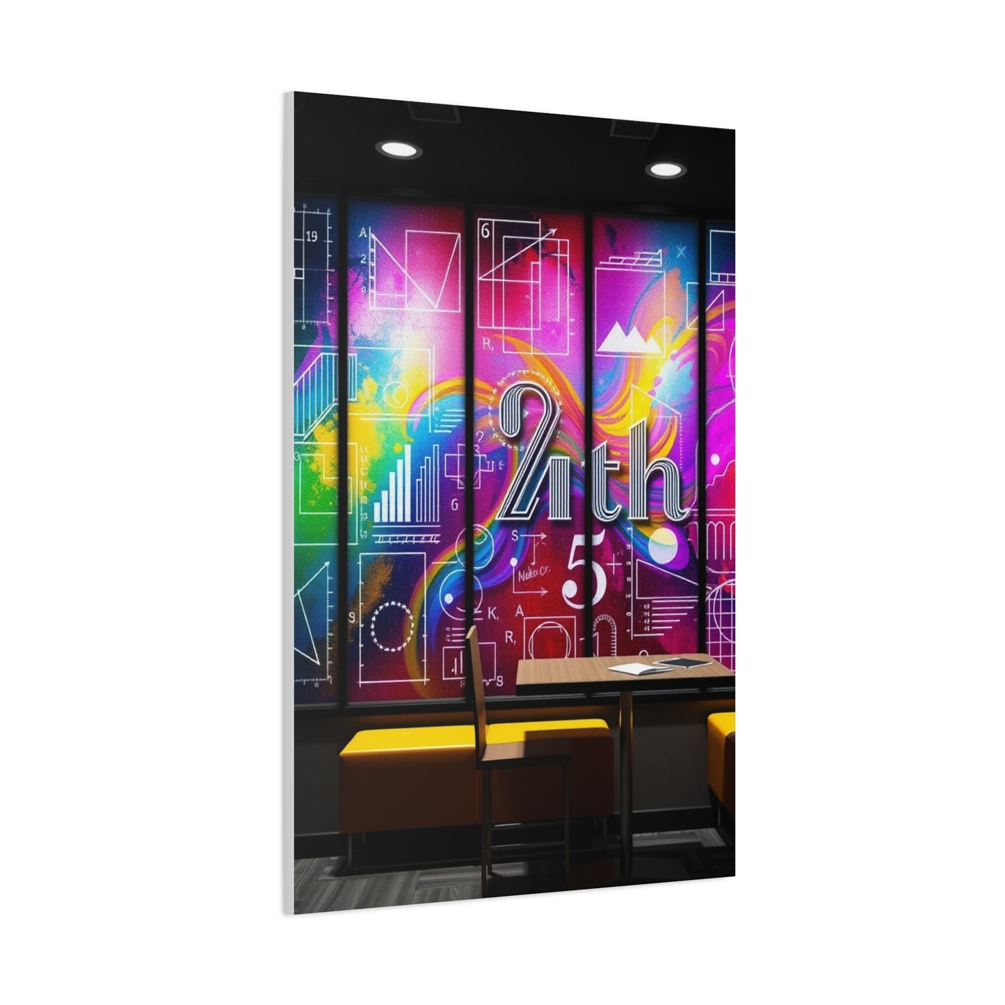 Modern Math Art for Creative Spaces Luxury Canvas Wall Art & Canvas Print