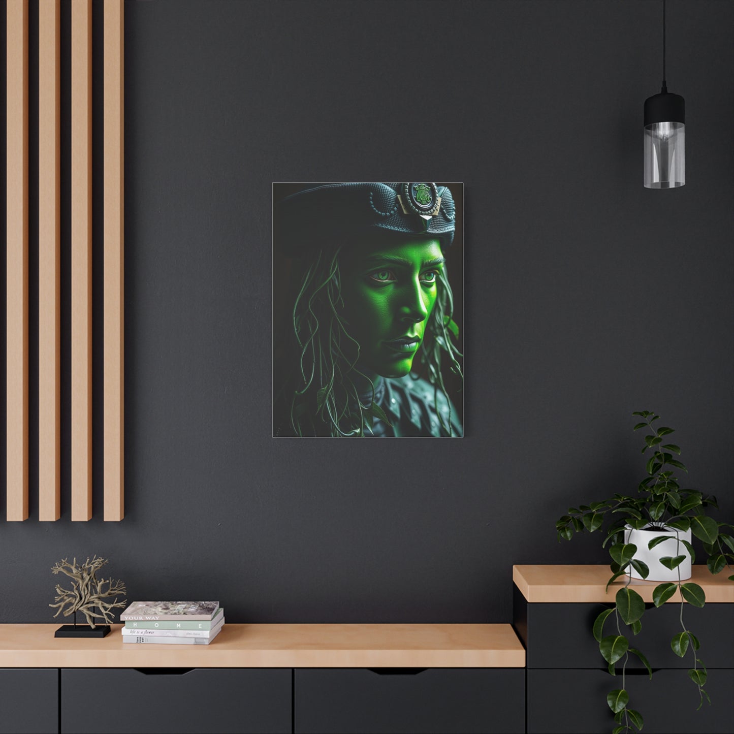 Forest Symphony Painting Wall Art & Canvas Print