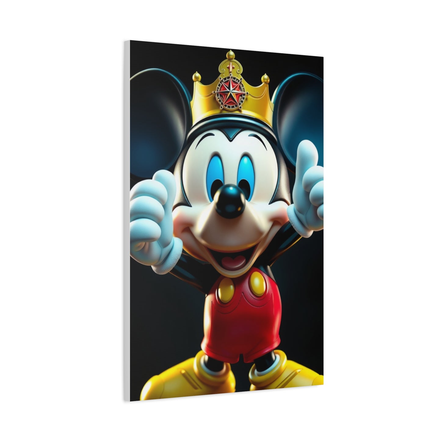 Mouse Luxe Impression Wall Art & Canvas Print