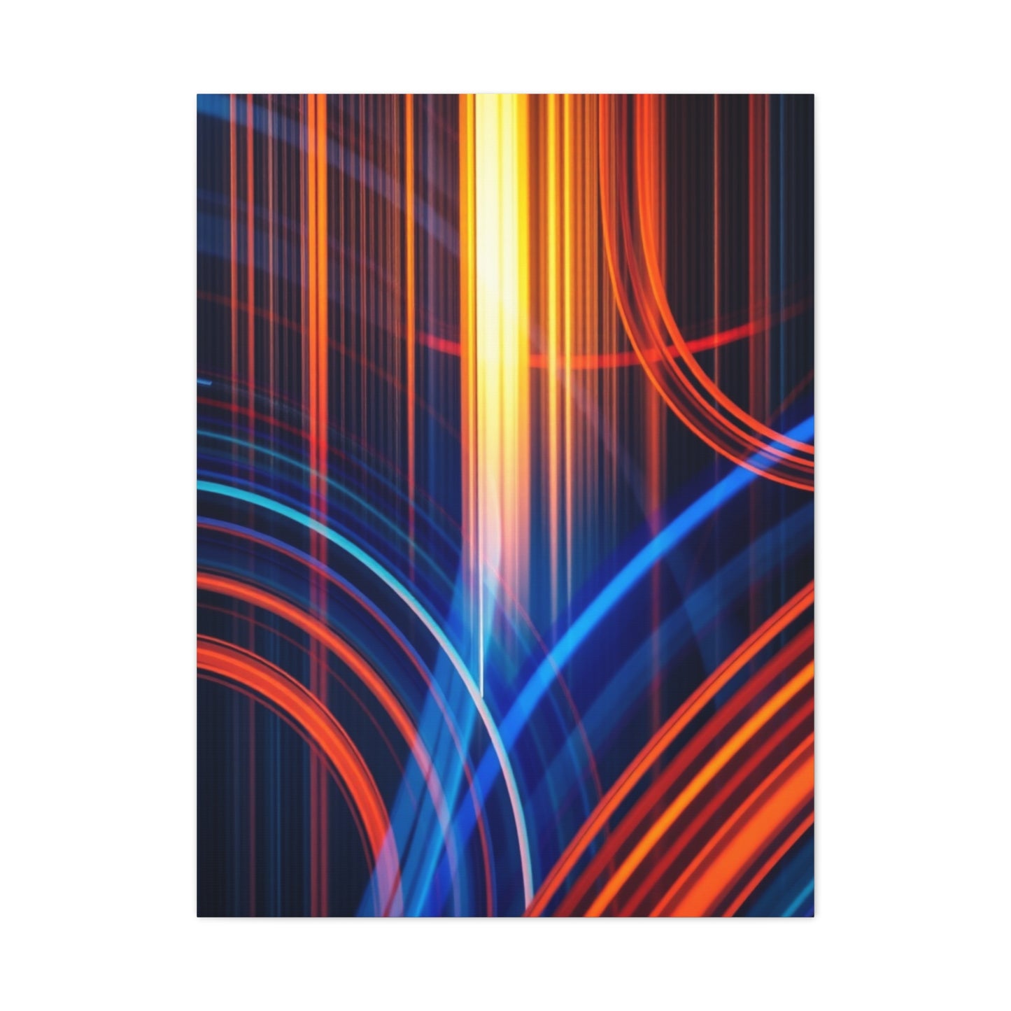 Masterpiece Linear Abstract Art Vision Wall Art & Canvas Print