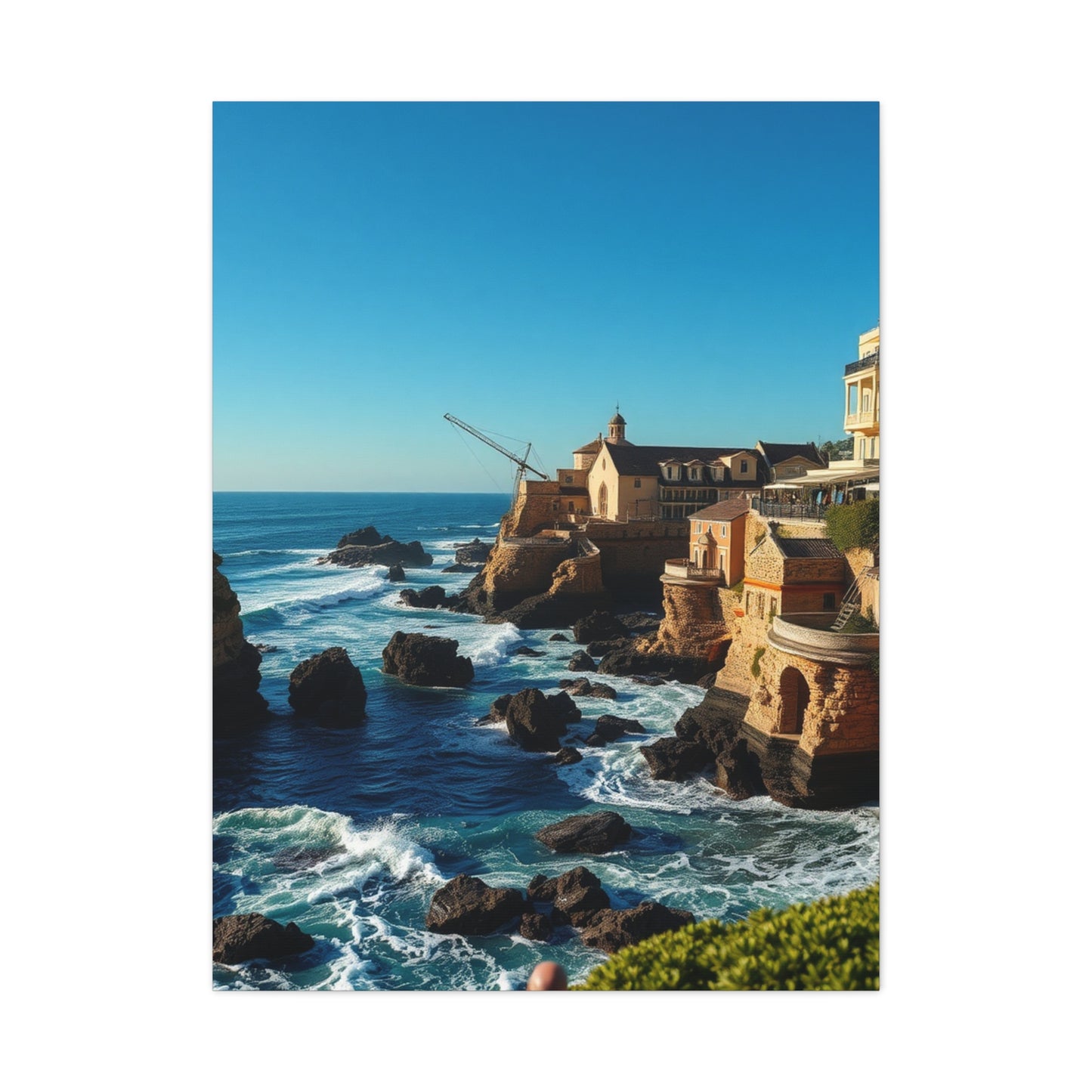 Sapphire Coast Canvas Wall Art & Canvas Print