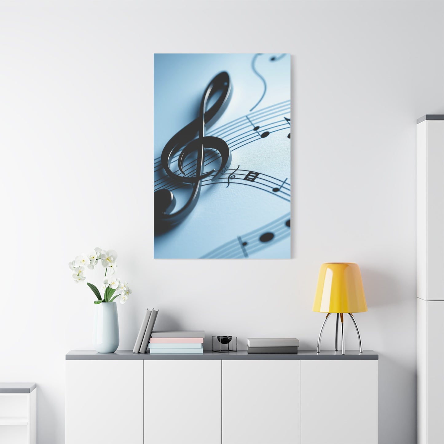 Supreme Musical Notes Art Collection Wall Art & Canvas Print