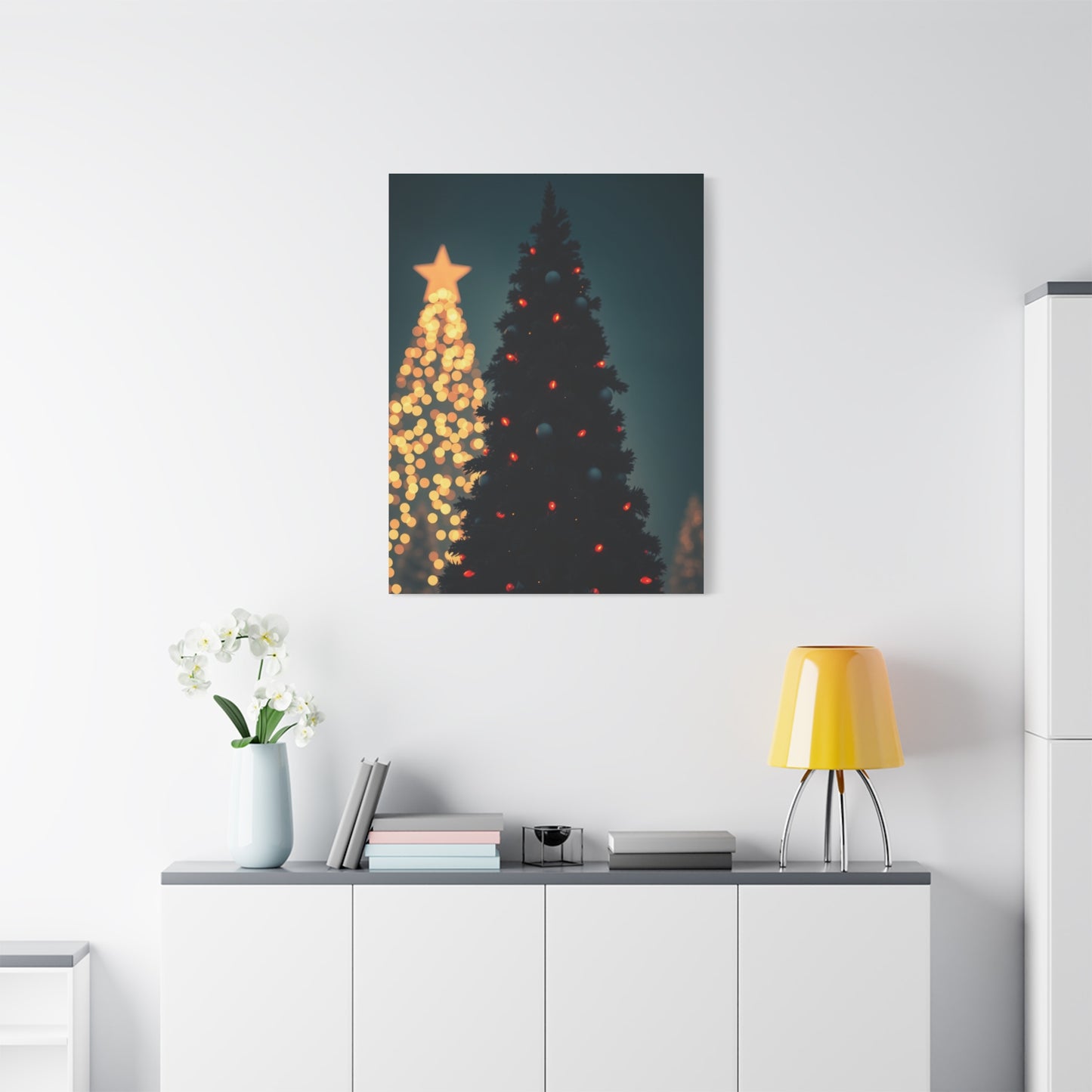 Masterpiece Black Christmas Art Vision Wall Art & Canvas Print