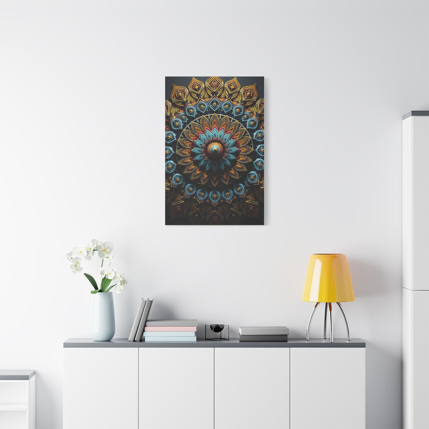Vision Mandala Art Art Wall Art & Canvas Print
