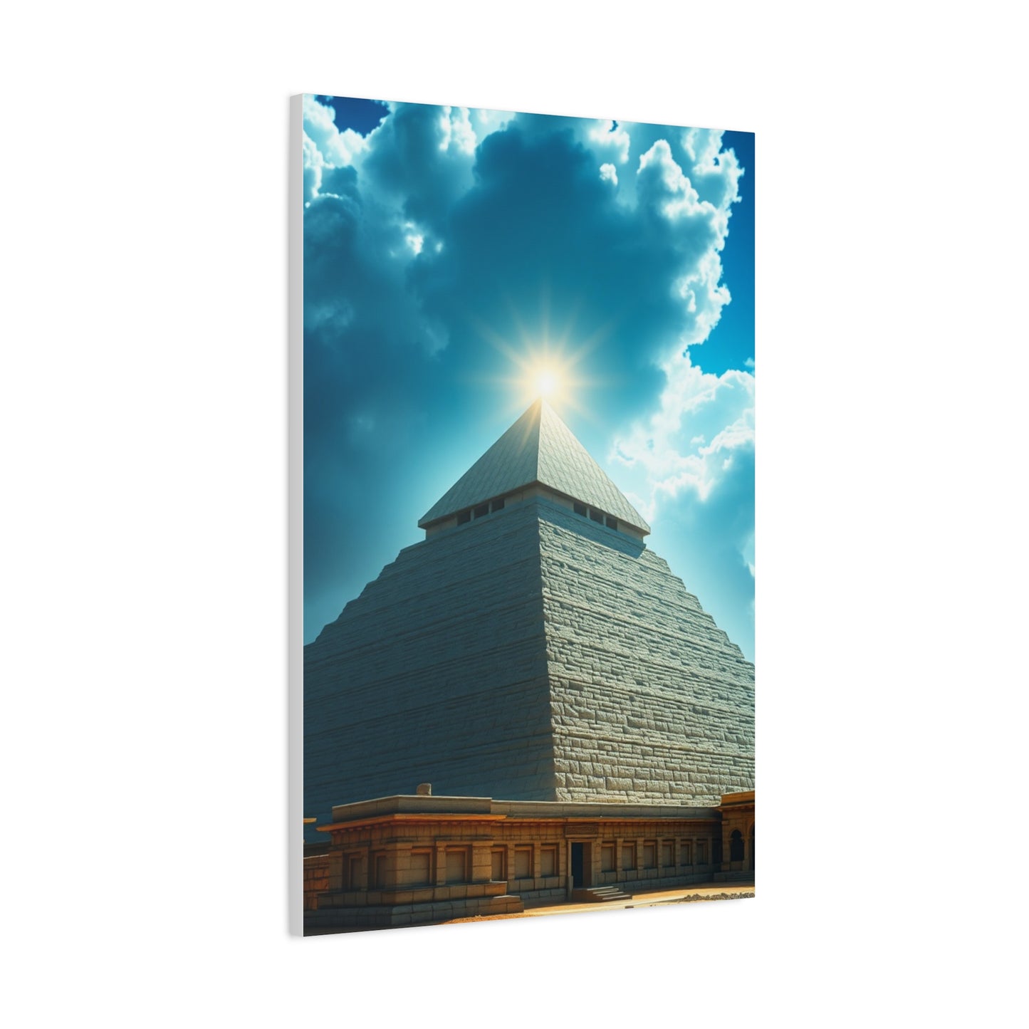 Masterpiece Pyramid Art Vision Wall Art & Canvas Print