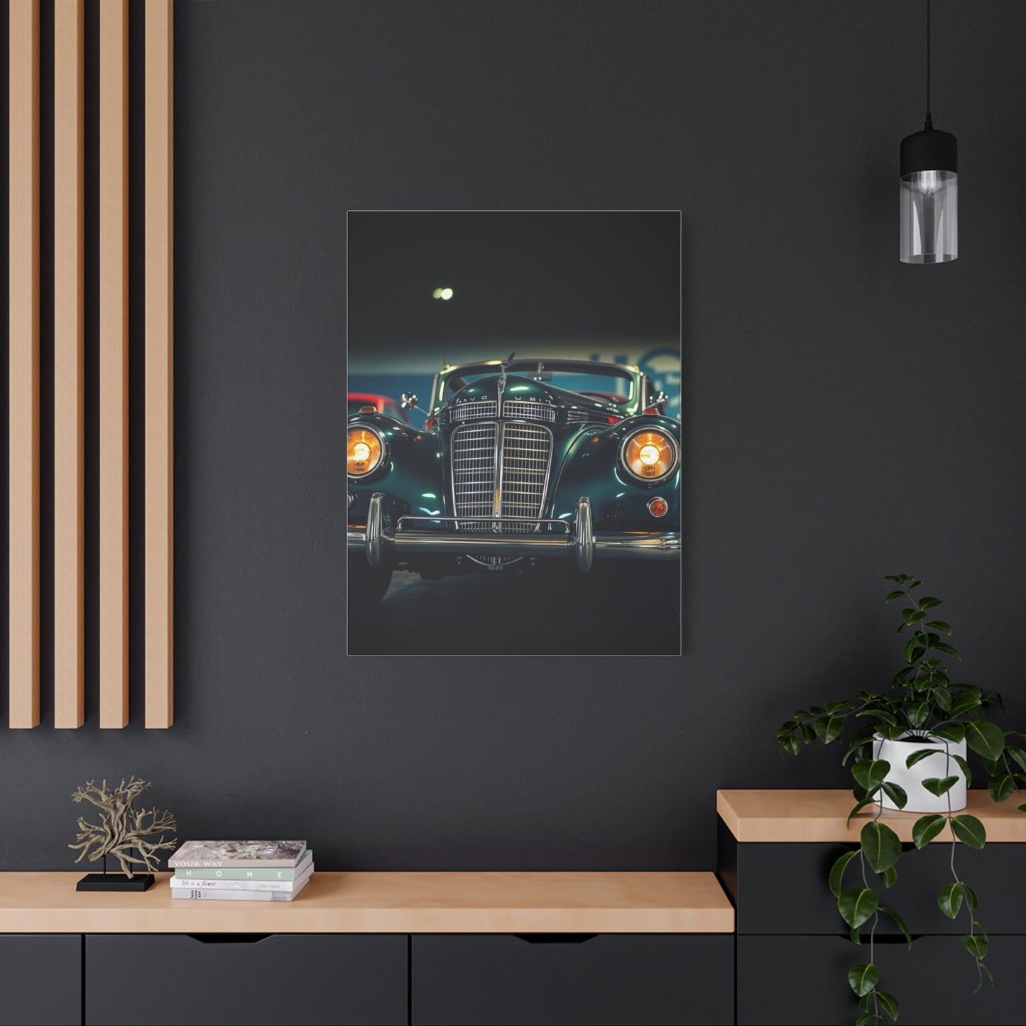 Antique Automobile Elegance Wall Art & Canvas Print