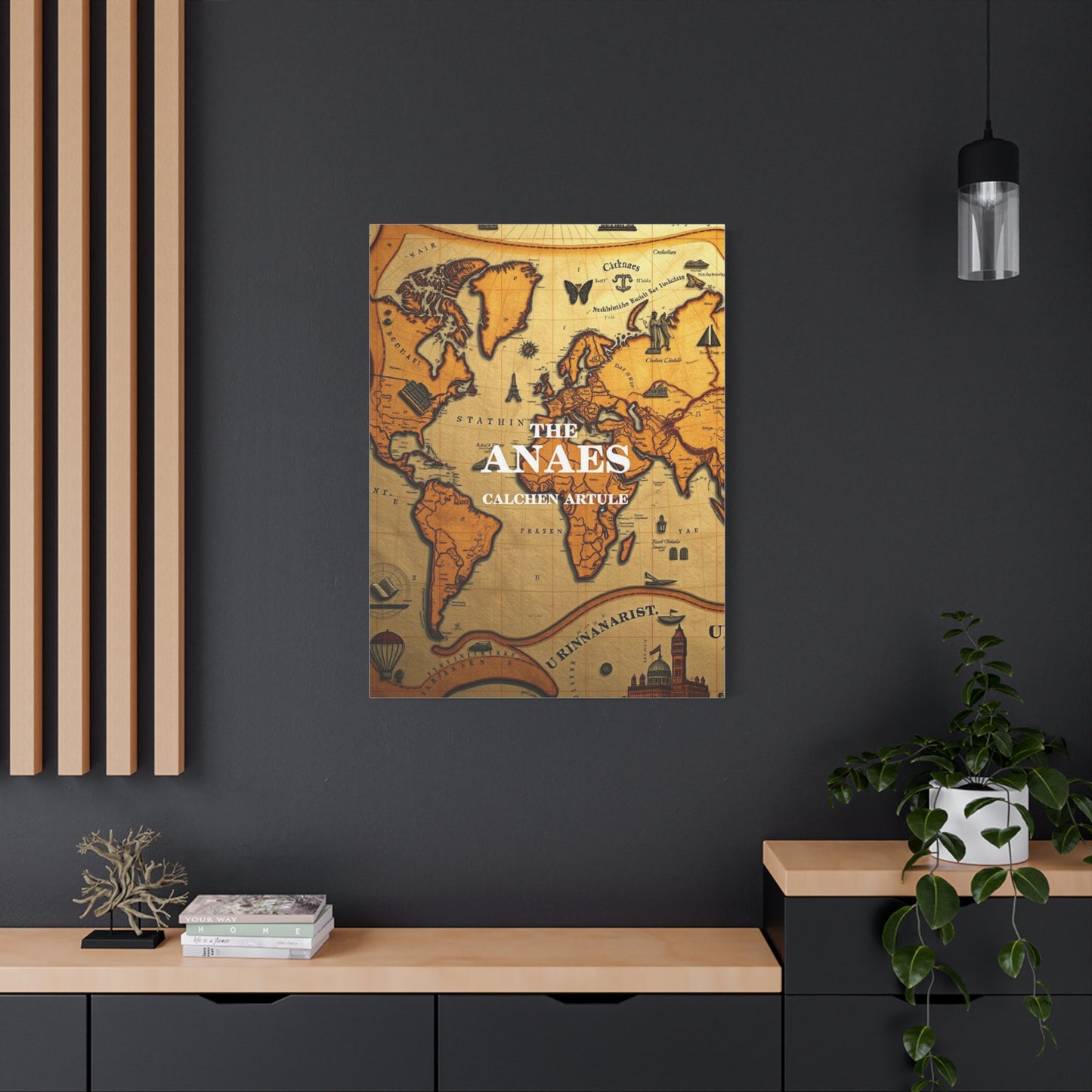 Antique Maps Art Supreme Canvas Wall Art & Canvas Print