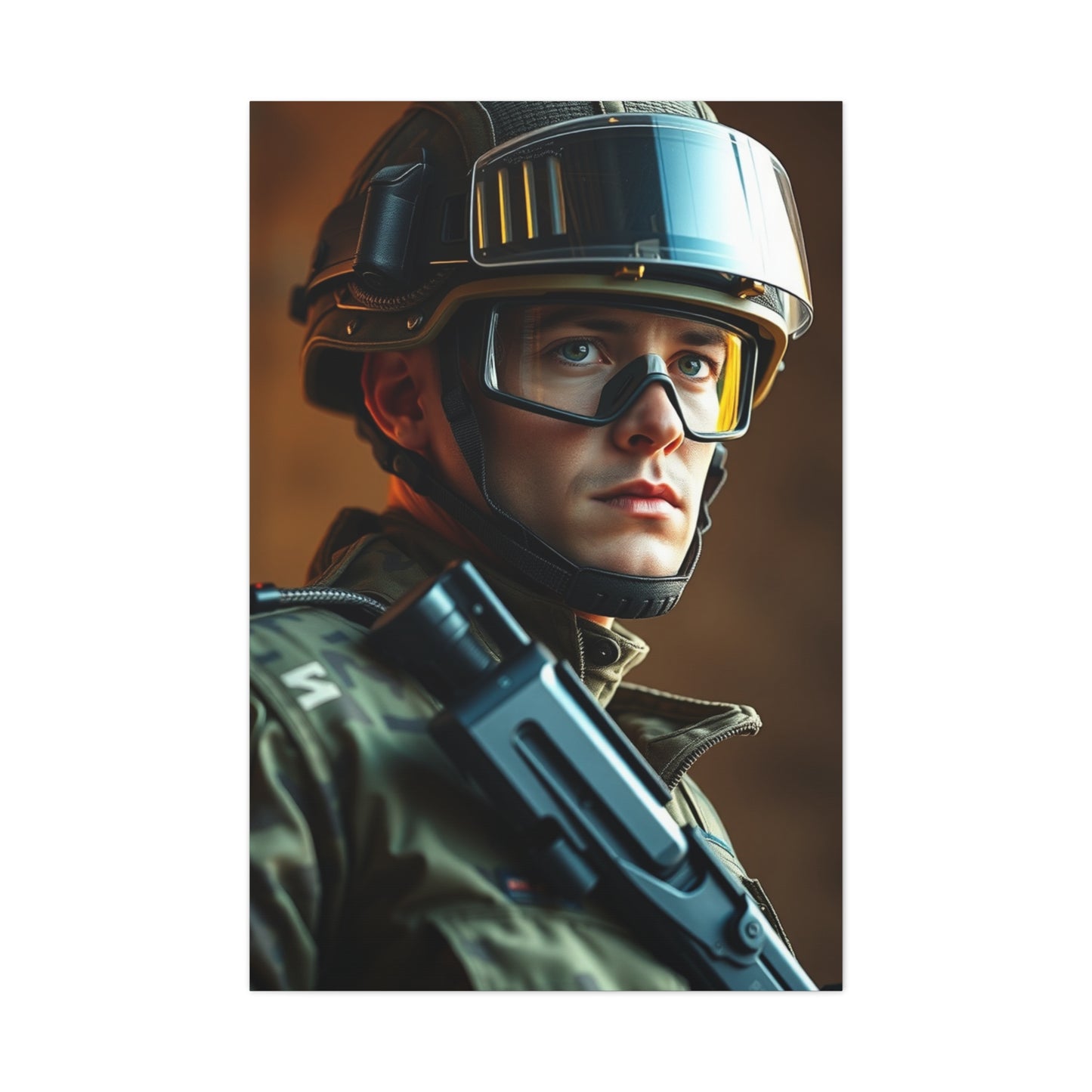 Masterpiece Military Art Vision Wall Art & Canvas Print