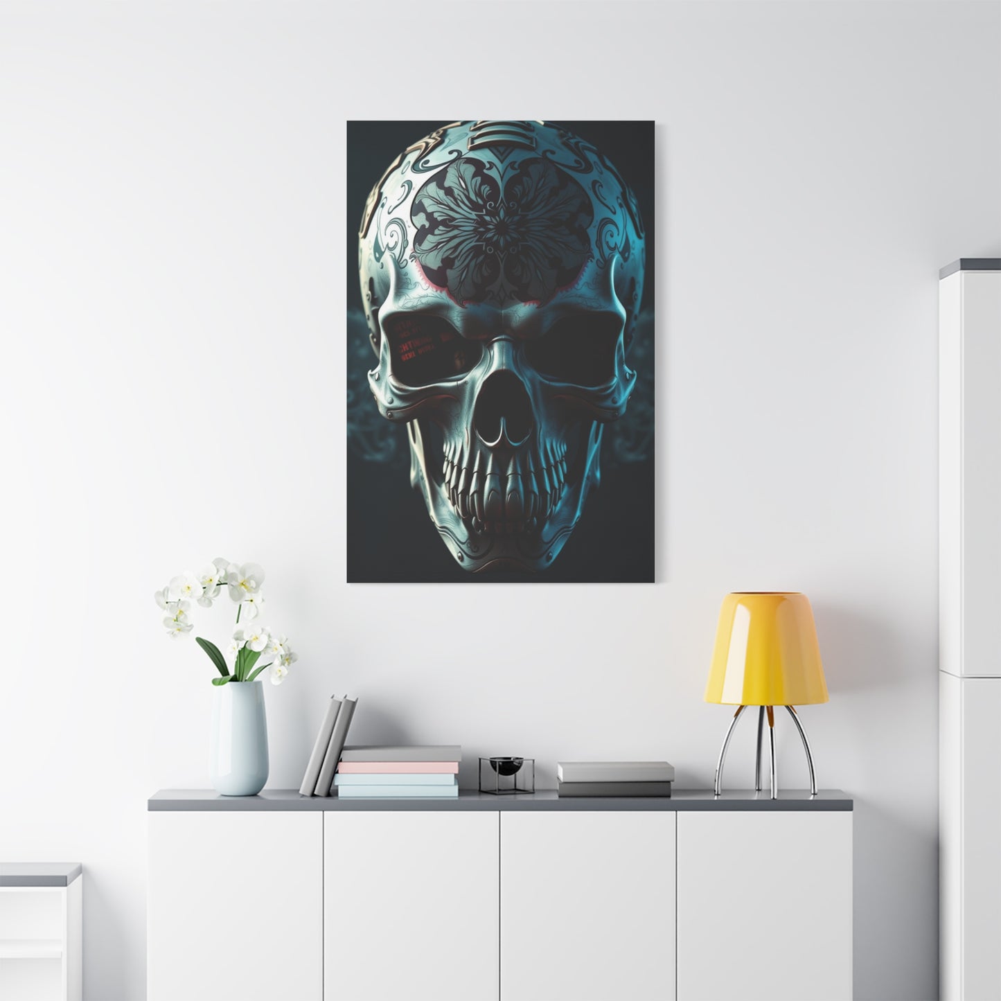 Sovereign Skull Vignette Wall Art & Canvas Print