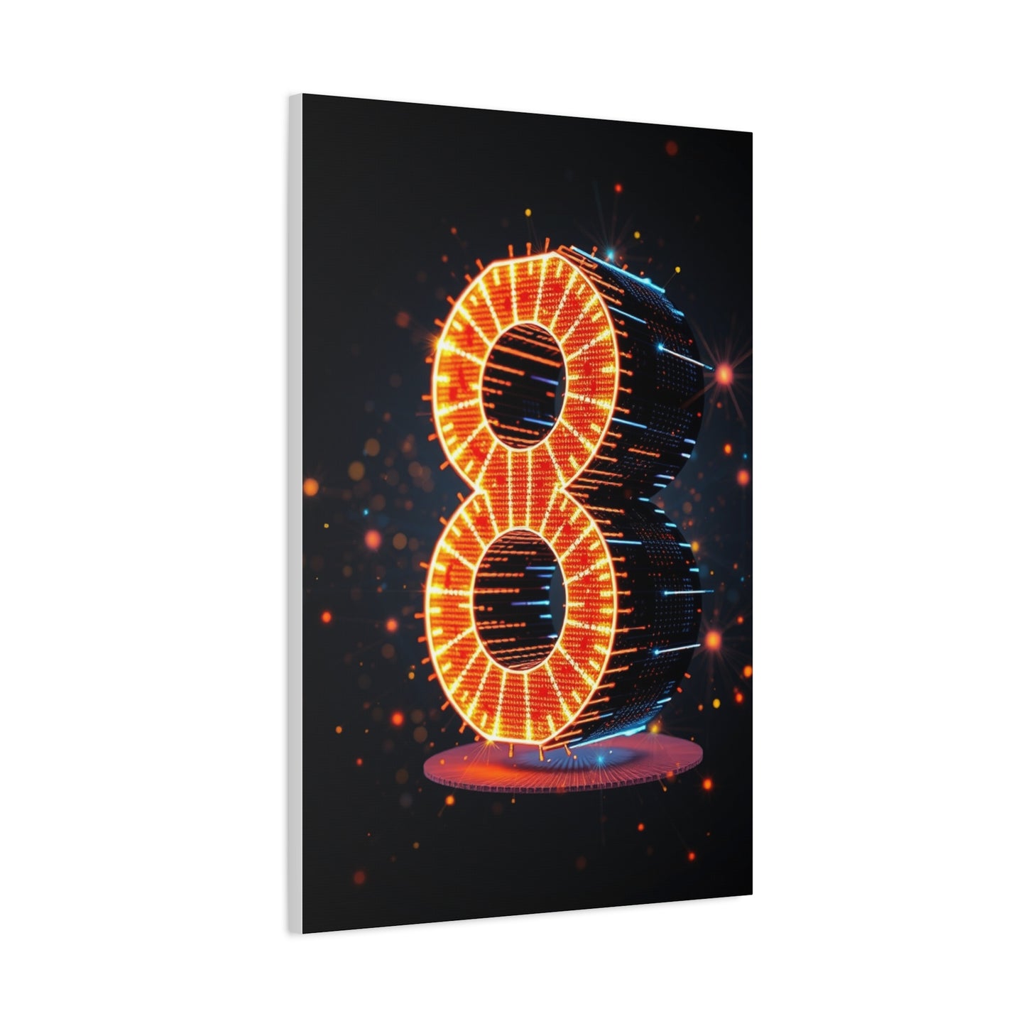 Supreme Numbers Art Collection Wall Art & Canvas Print
