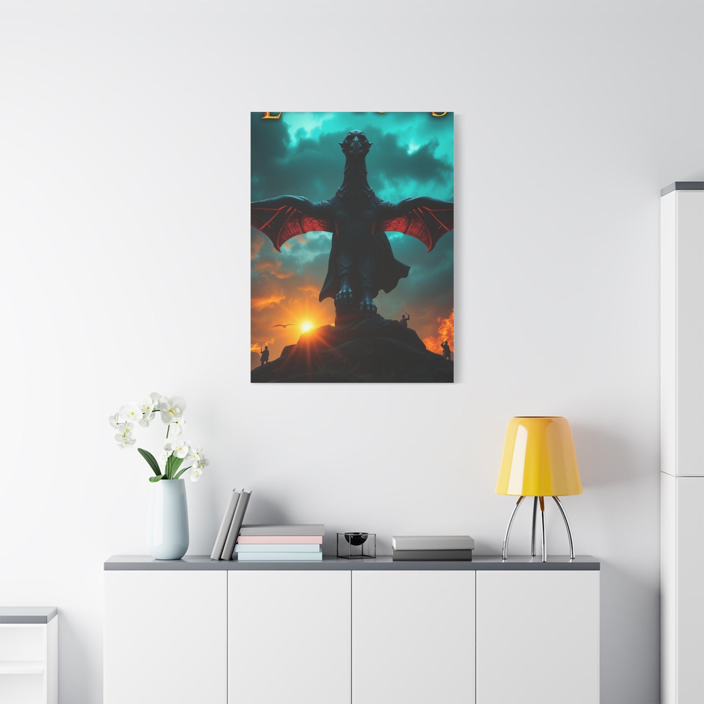 Timeless Elven Grandeur Canvas wall art & canvas print