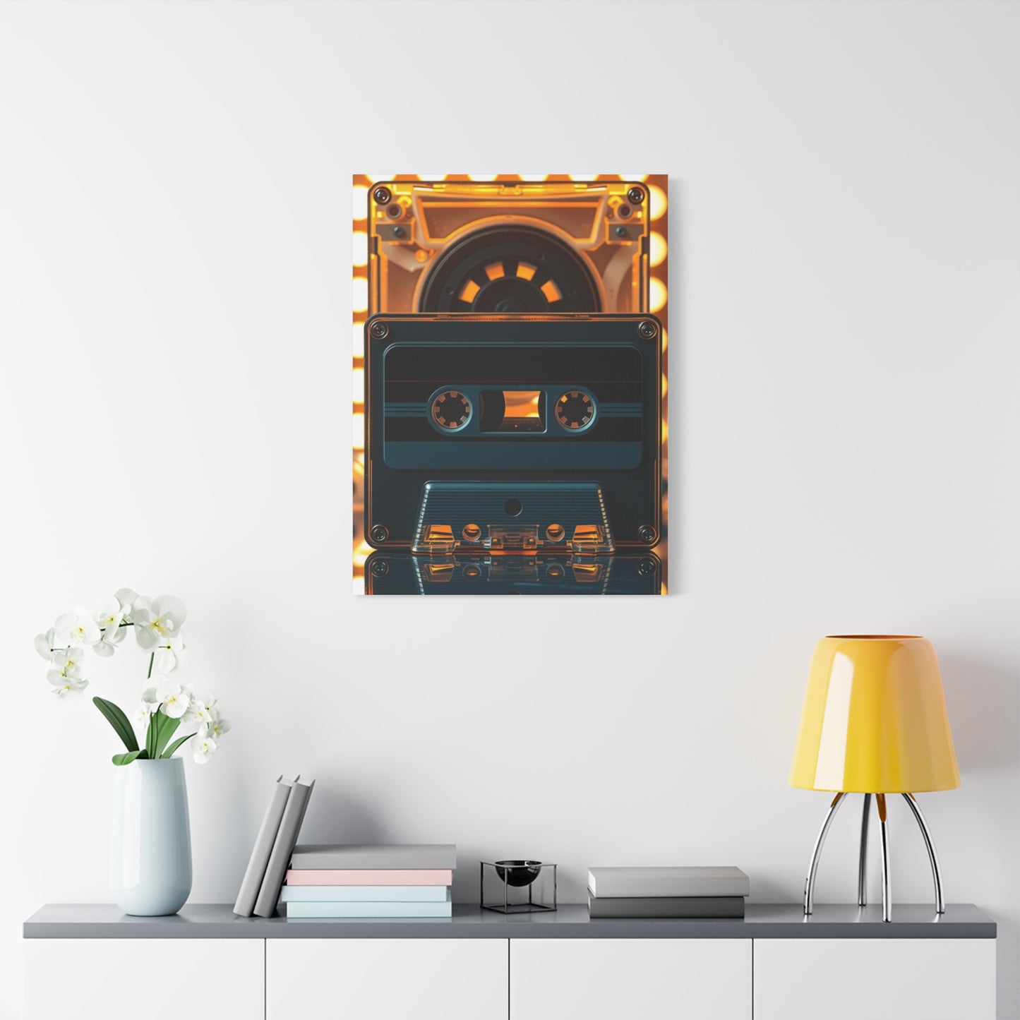 Vision Cassette Tapes Art Art Wall Art & Canvas Print