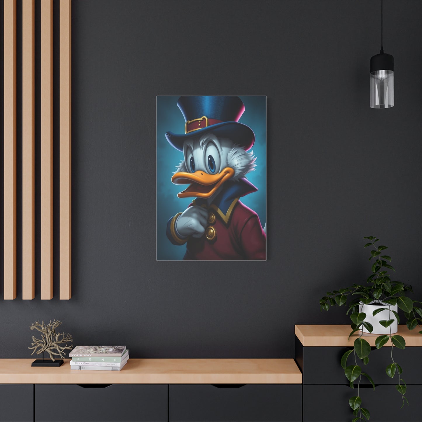 Wealthy Realm Portrait Wall Art & Canvas Print