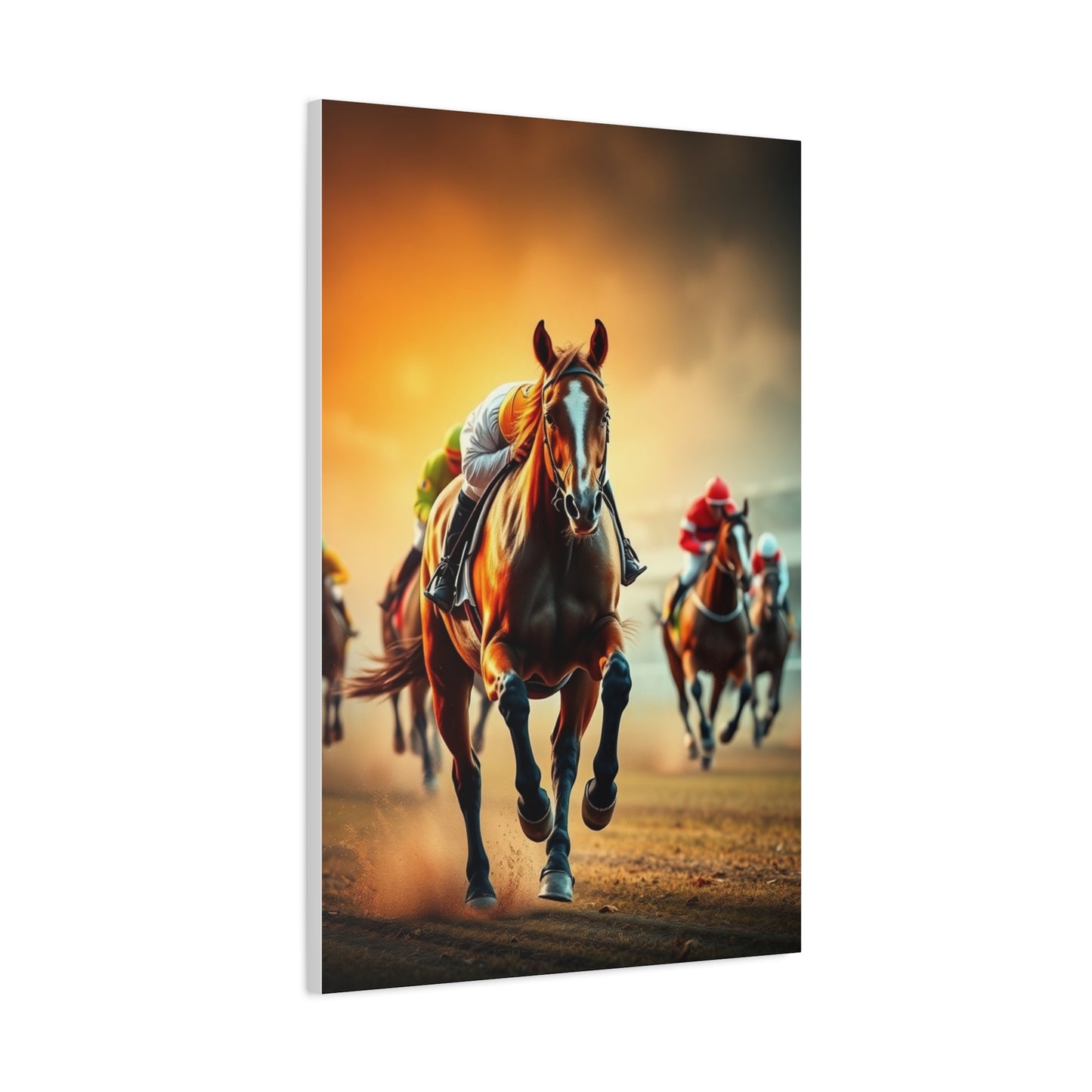 Horse Racing Art Supreme Gallery Wall Art & Canvas Print