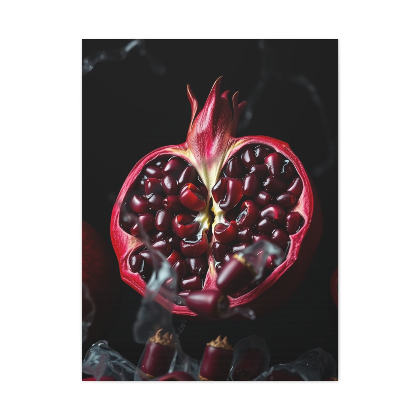 Opulent Scarlet Reverie Wall Art & Canvas Print