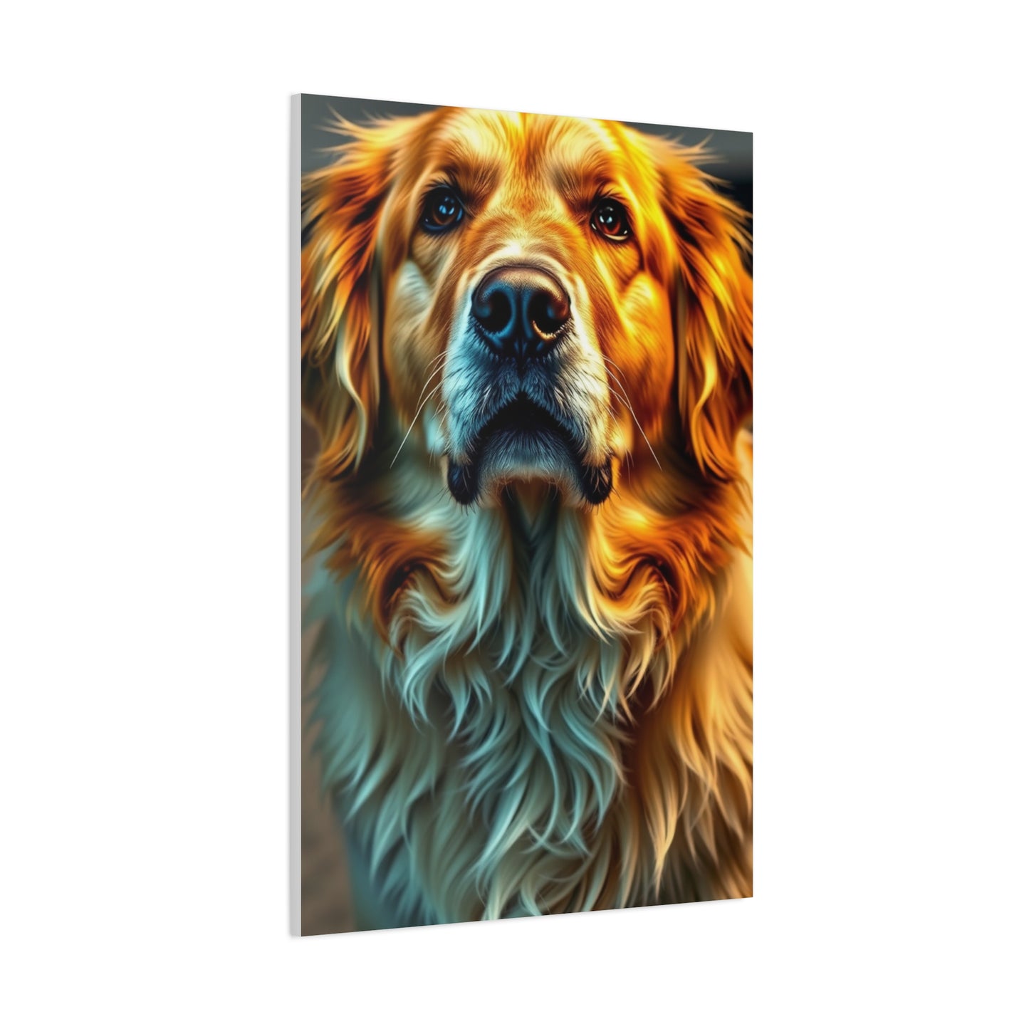 Vision Golden Retriever Art Art Wall Art & Canvas Print