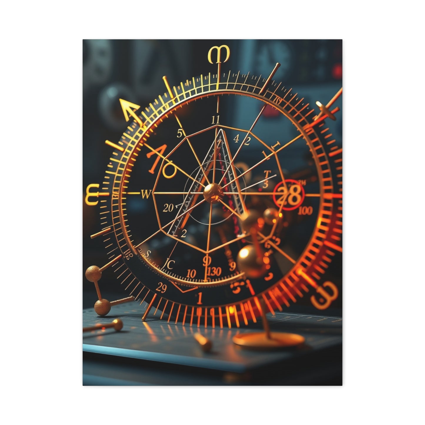 Masterpiece Mathematics Art Vision Wall Art & Canvas Print