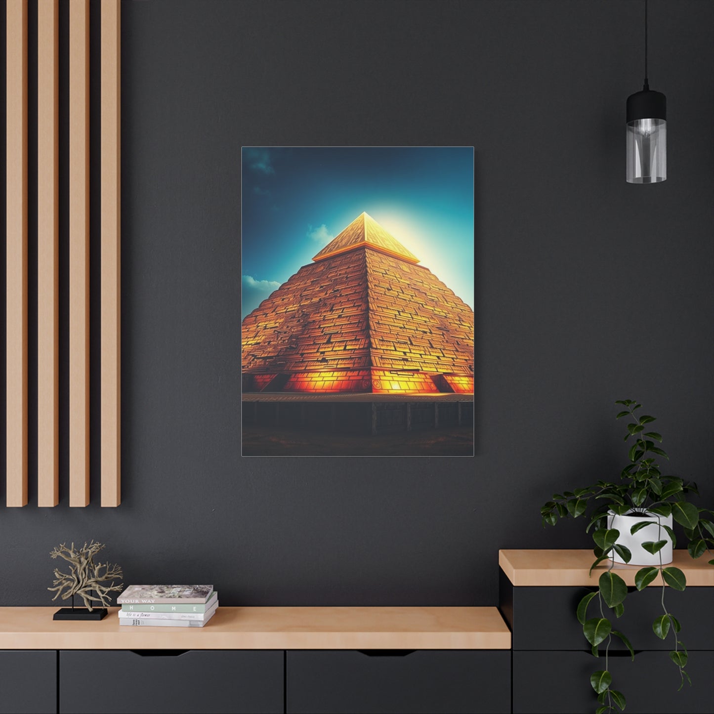 Vision Pyramid Art Art Wall Art & Canvas Print
