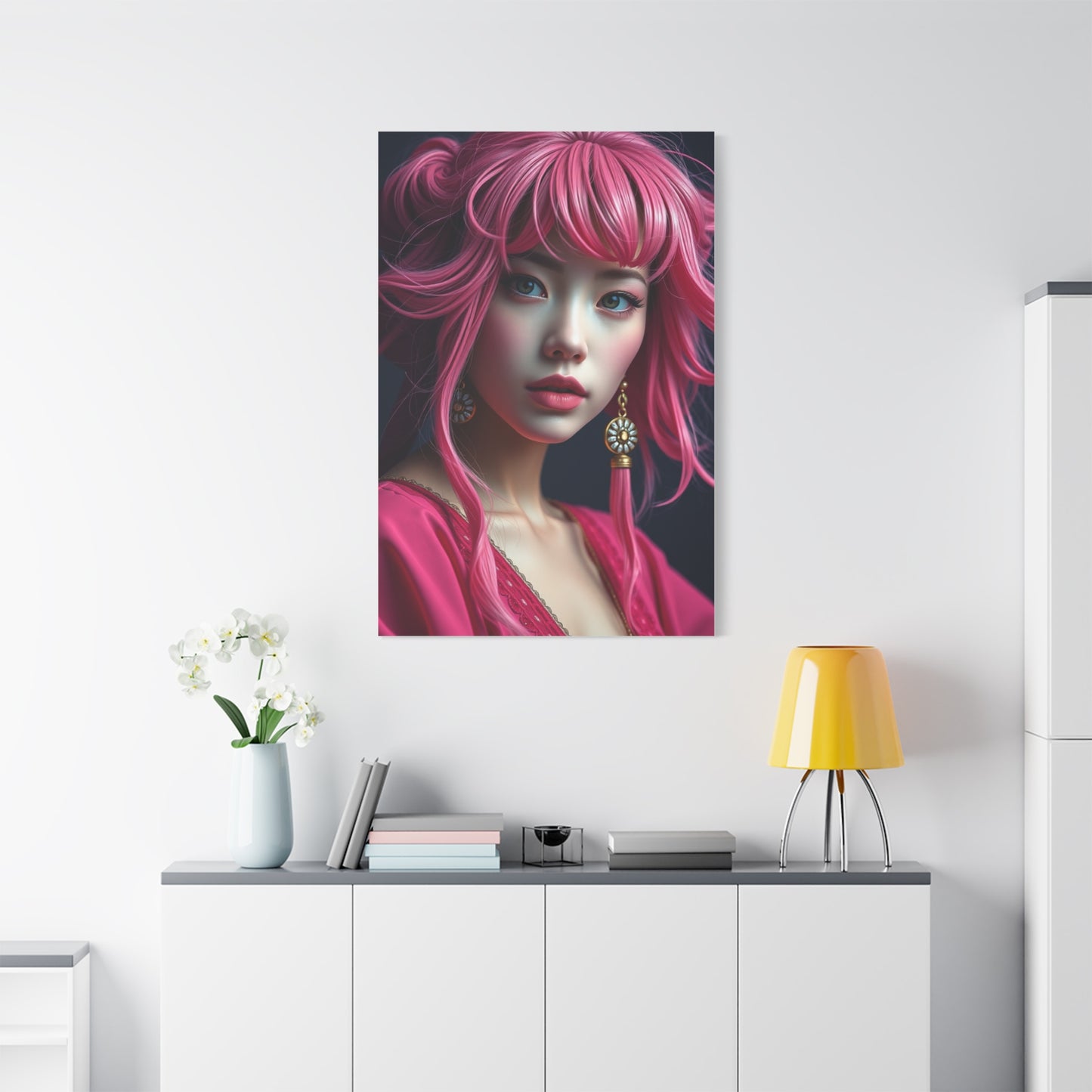 Elite Pinklomein Art Vision Wall Art & Canvas Print